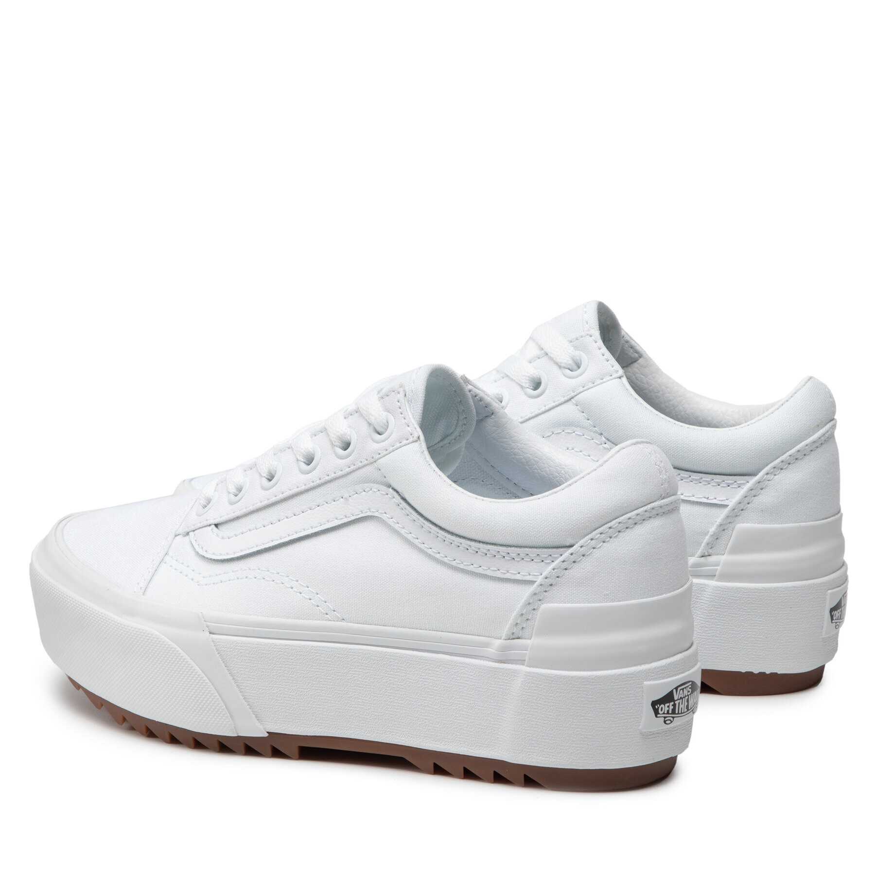 Vans Tenis superge Old Skool Stacked VN0A4U15L5R1 Bela - Pepit.si