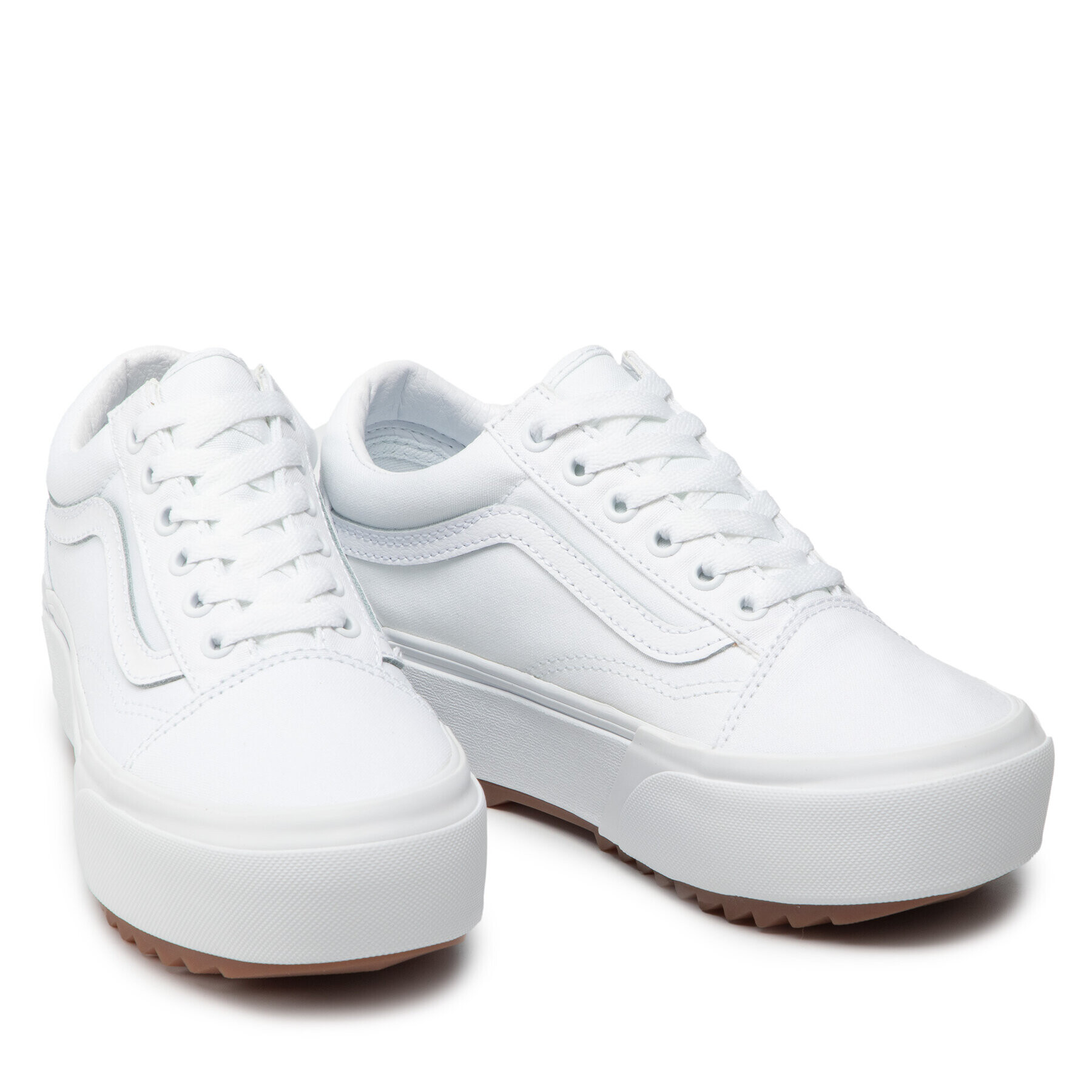 Vans Tenis superge Old Skool Stacked VN0A4U15L5R1 Bela - Pepit.si