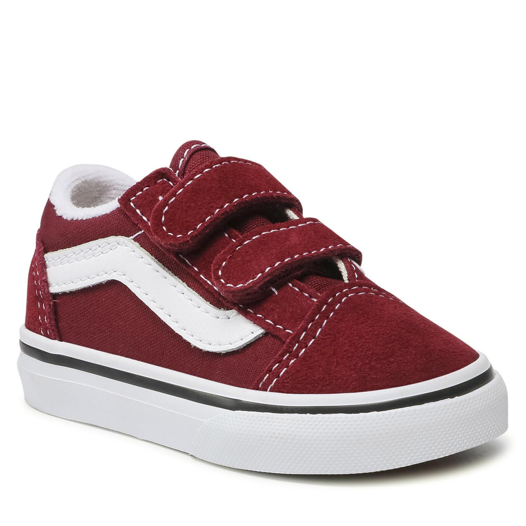 Vans Tenis superge Old Skool V VN000D3Y9AK1 Bordo rdeča - Pepit.si