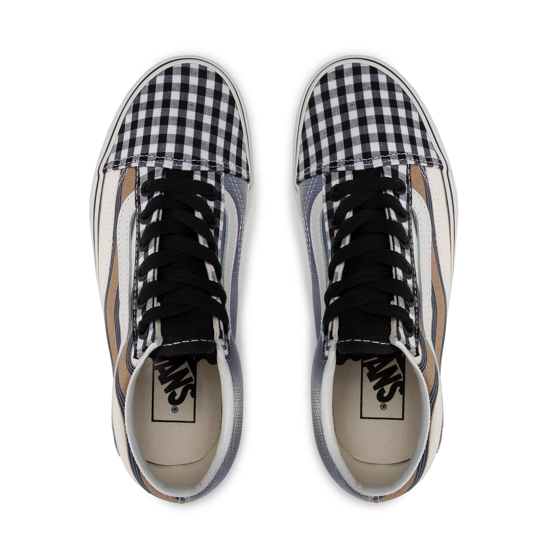 Vans Tenis superge Old Skool VN0A3WKT40F1 Pisana - Pepit.si