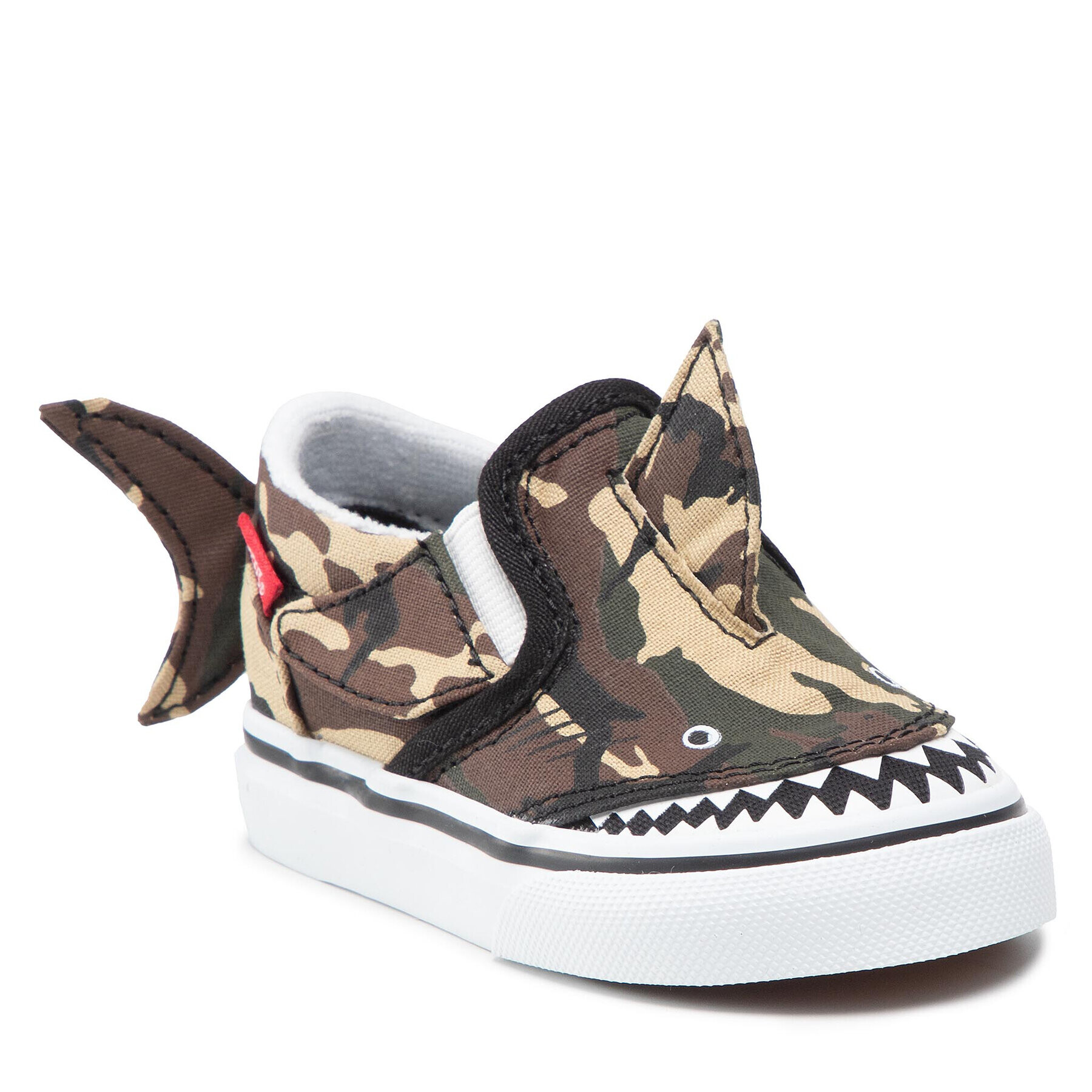 Vans Tenis superge Slip-On V Shark VN0A7Q4ZASB1 Rjava - Pepit.si