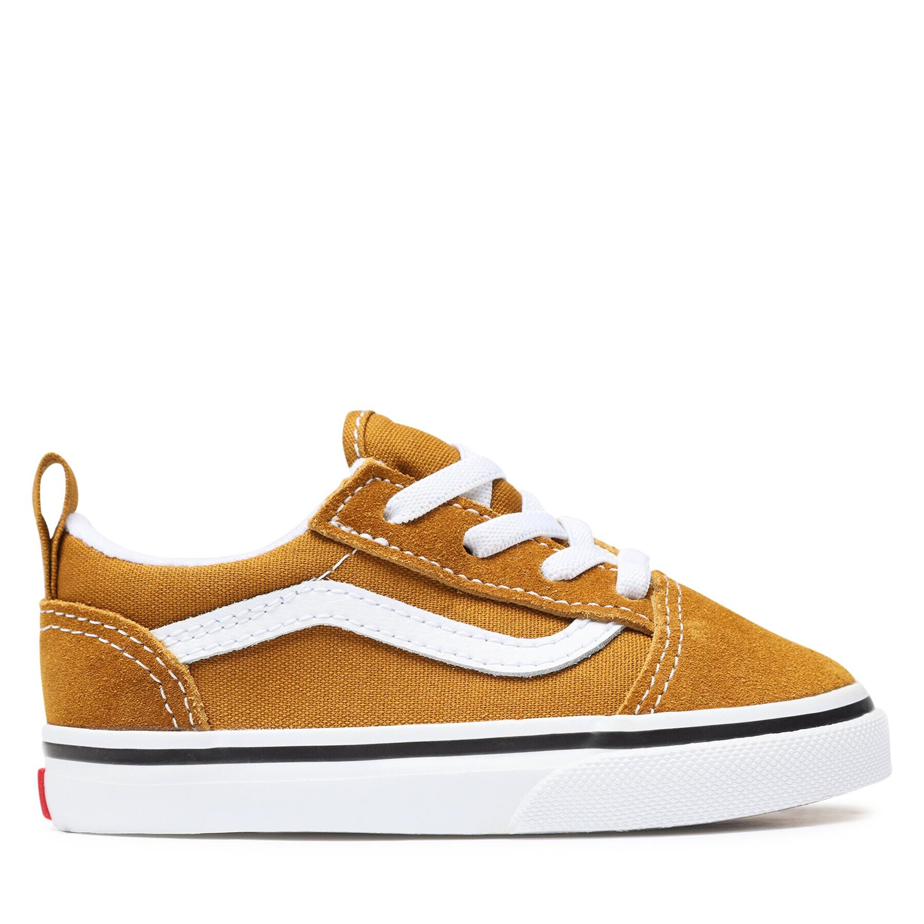 Vans Tenis superge Td Old Skool Elastic Lace VN0005WU1M71 Rjava - Pepit.si