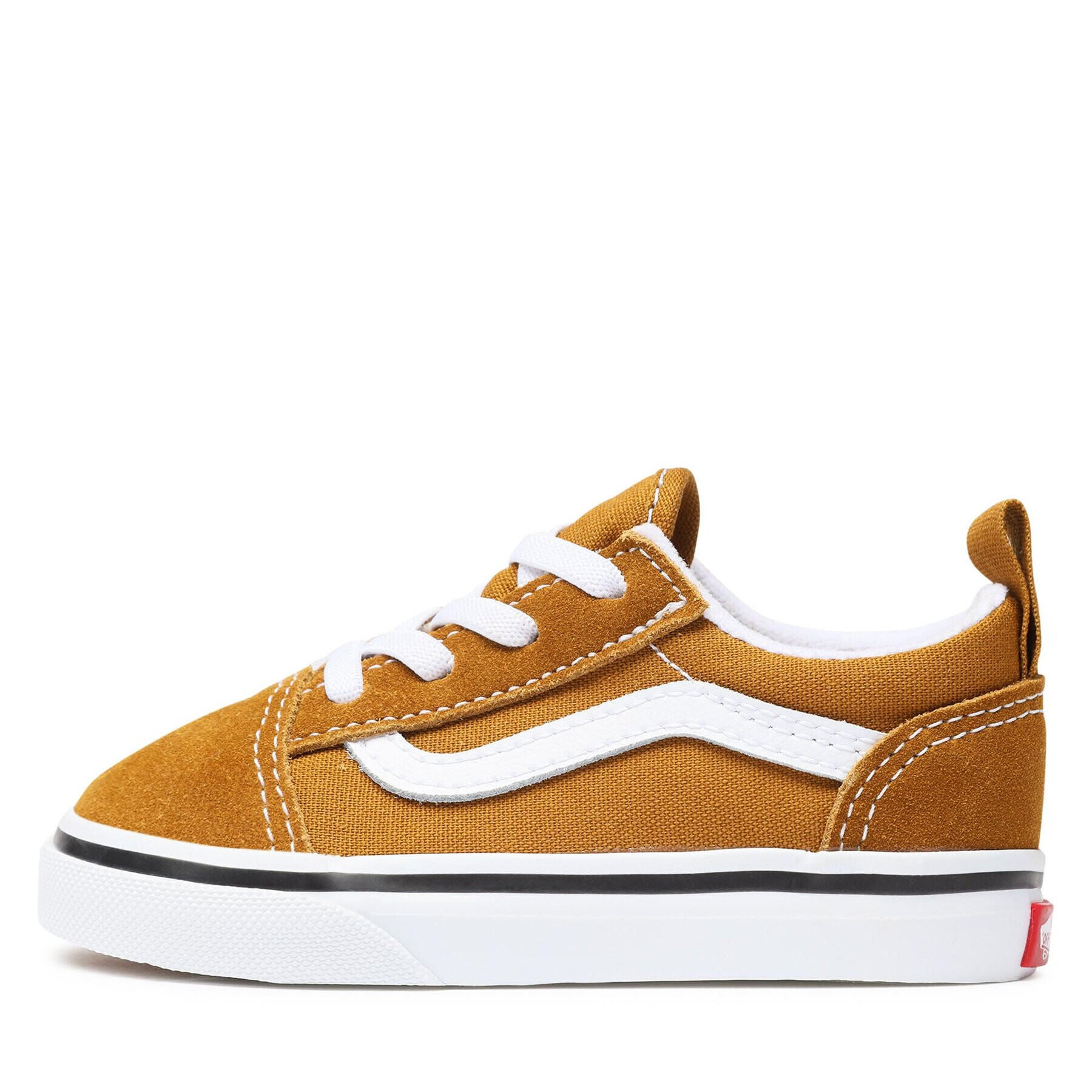 Vans Tenis superge Td Old Skool Elastic Lace VN0005WU1M71 Rjava - Pepit.si