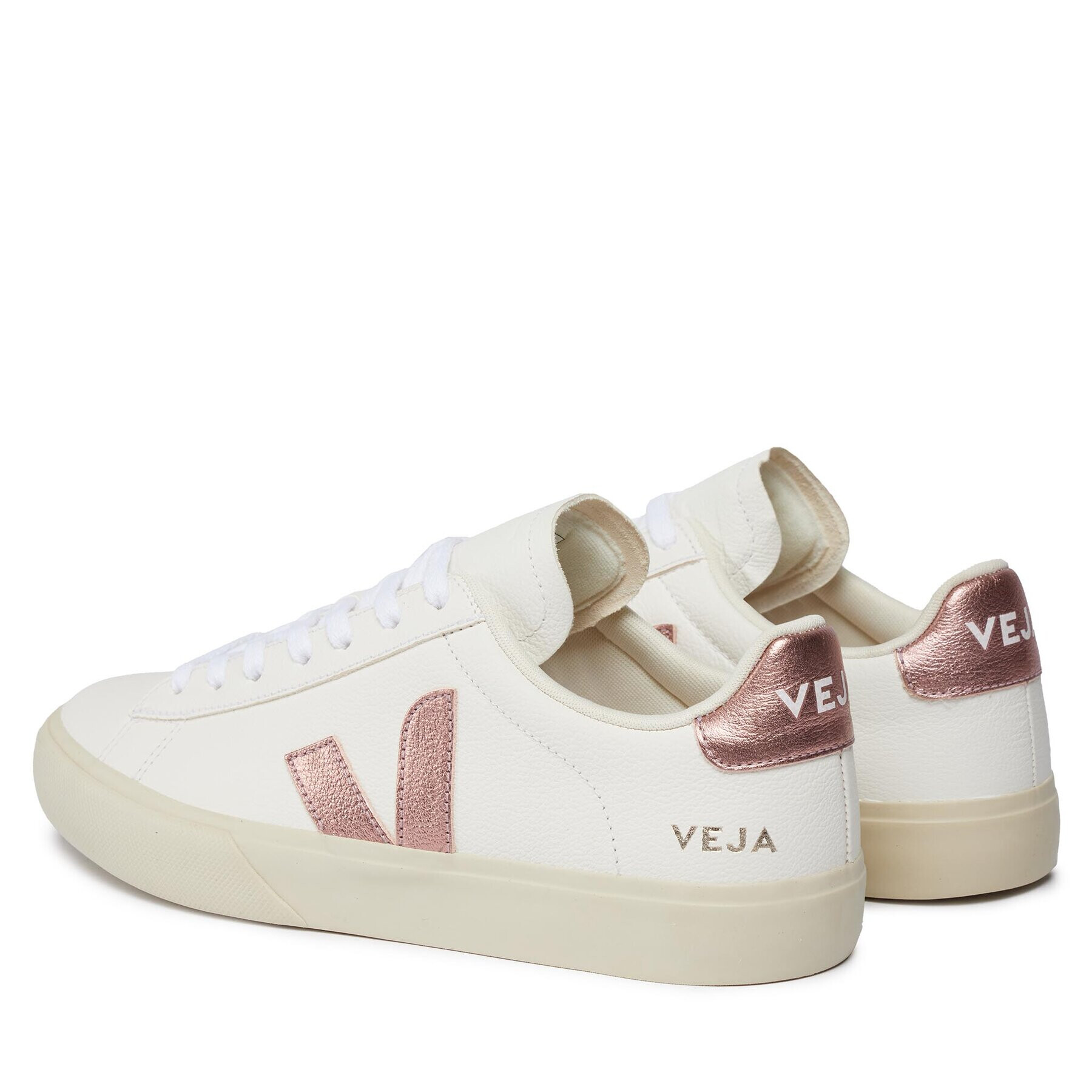 Veja Superge Campo Chromefree Leather CP0503128B Bela - Pepit.si