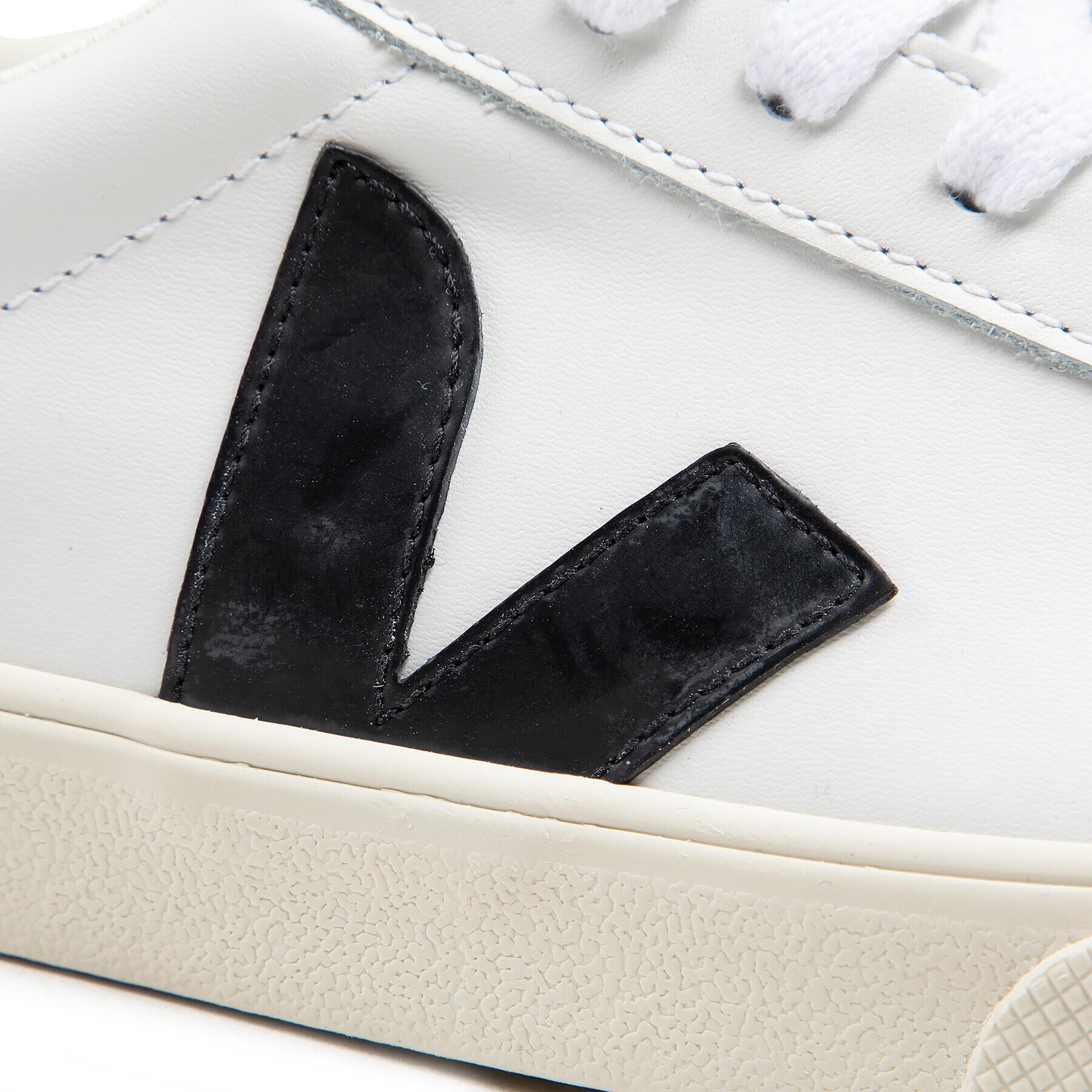 Veja Superge Esplar Logo Leather Extra EO020005A Bela - Pepit.si