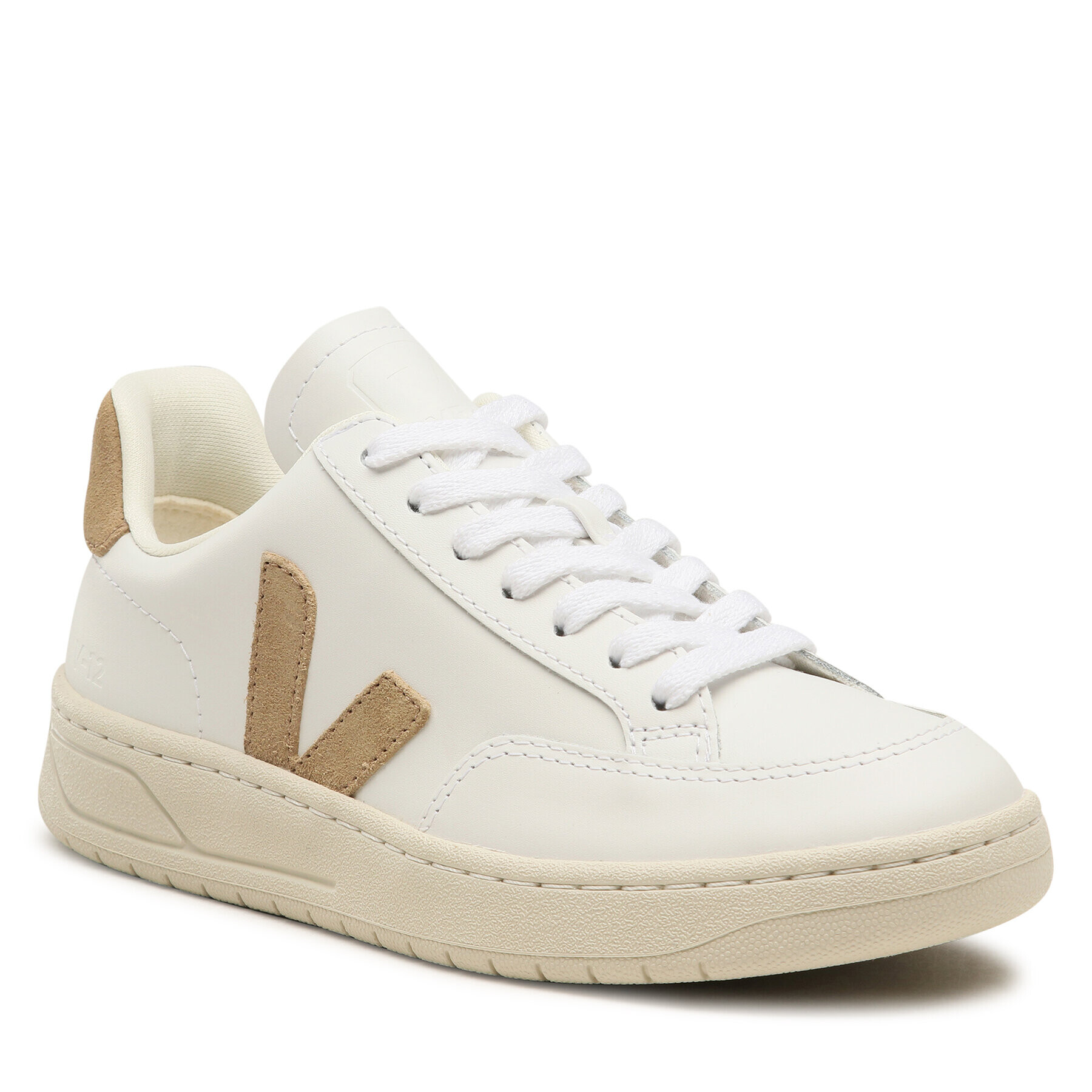 Veja Superge V-12 Leather XD0202896A Bela - Pepit.si