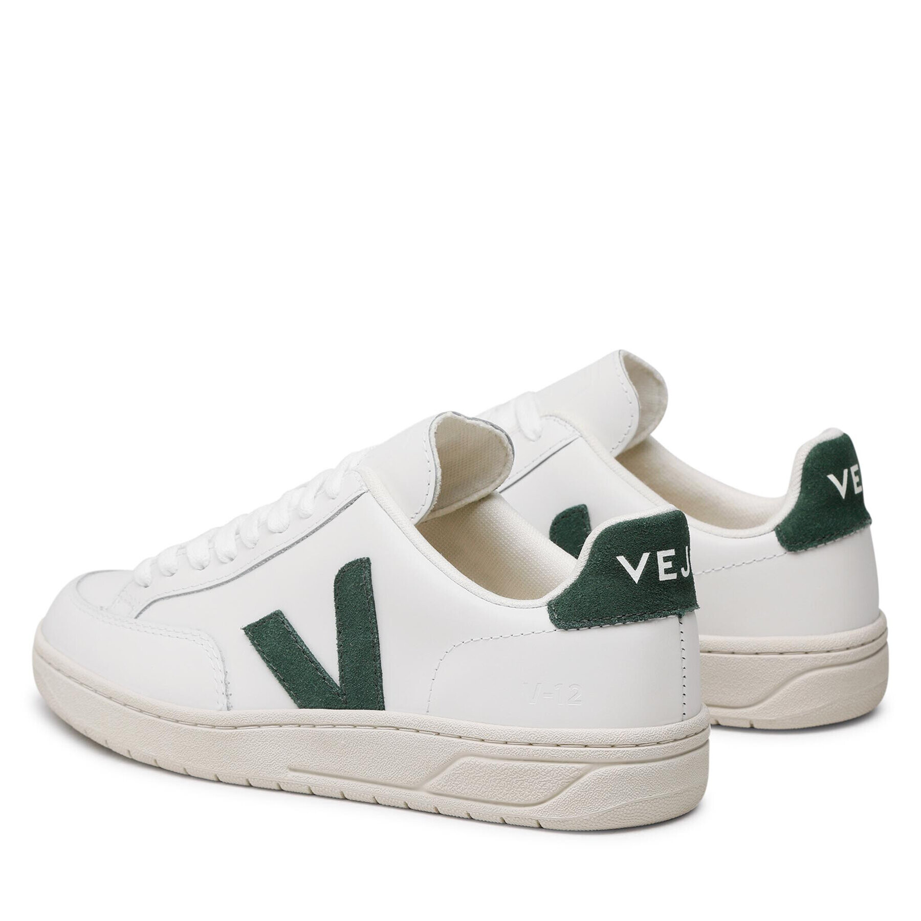 Veja Superge V-12 Leather XD022336A Bela - Pepit.si