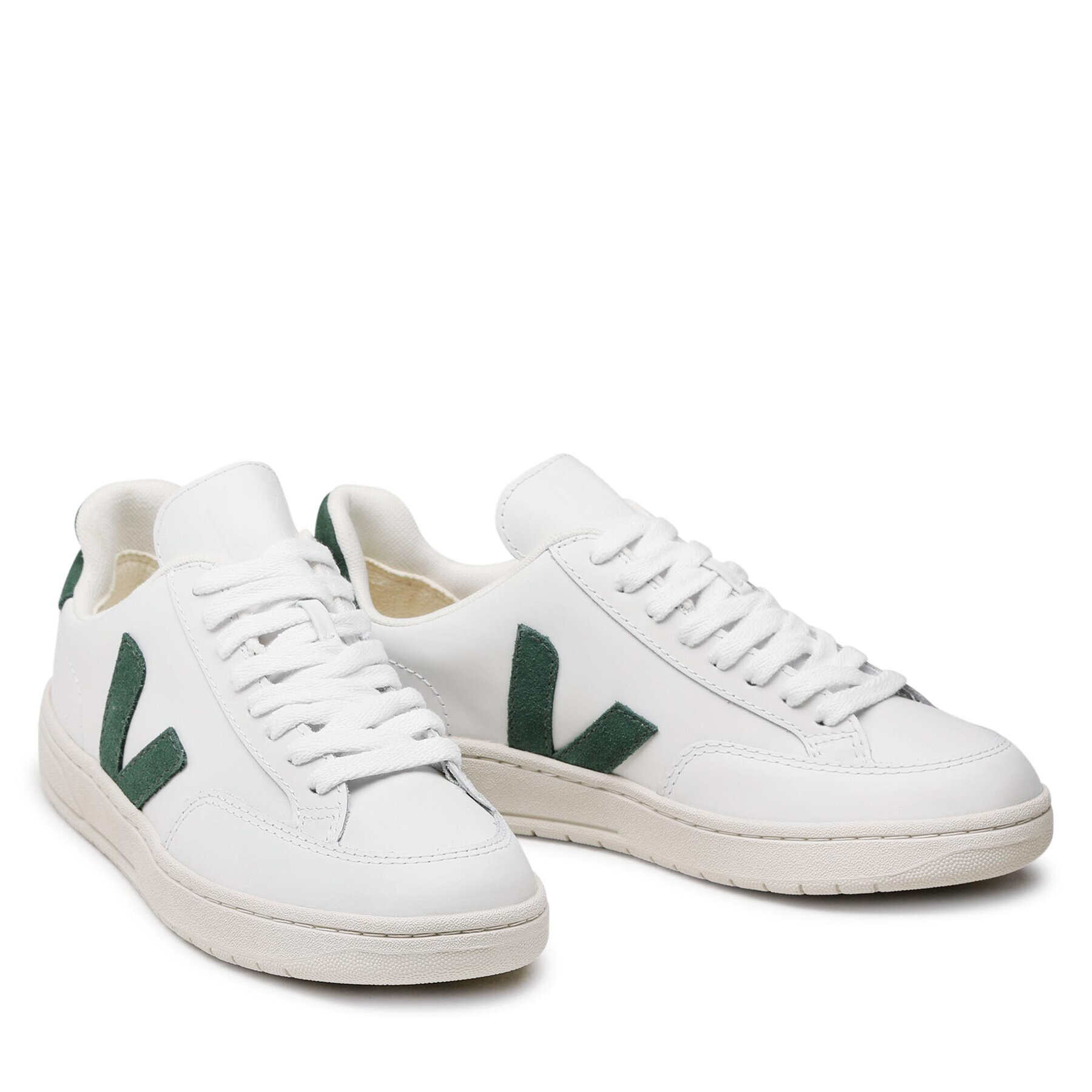 Veja Superge V-12 Leather XD022336A Bela - Pepit.si