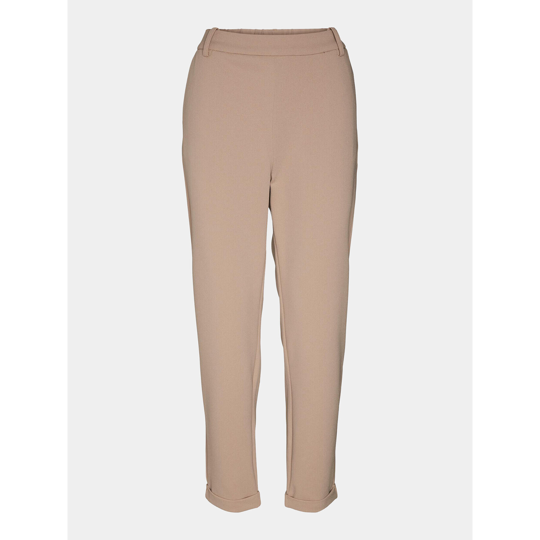 Vero Moda Chino hlače Sara 10299871 Bež Straight Fit - Pepit.si