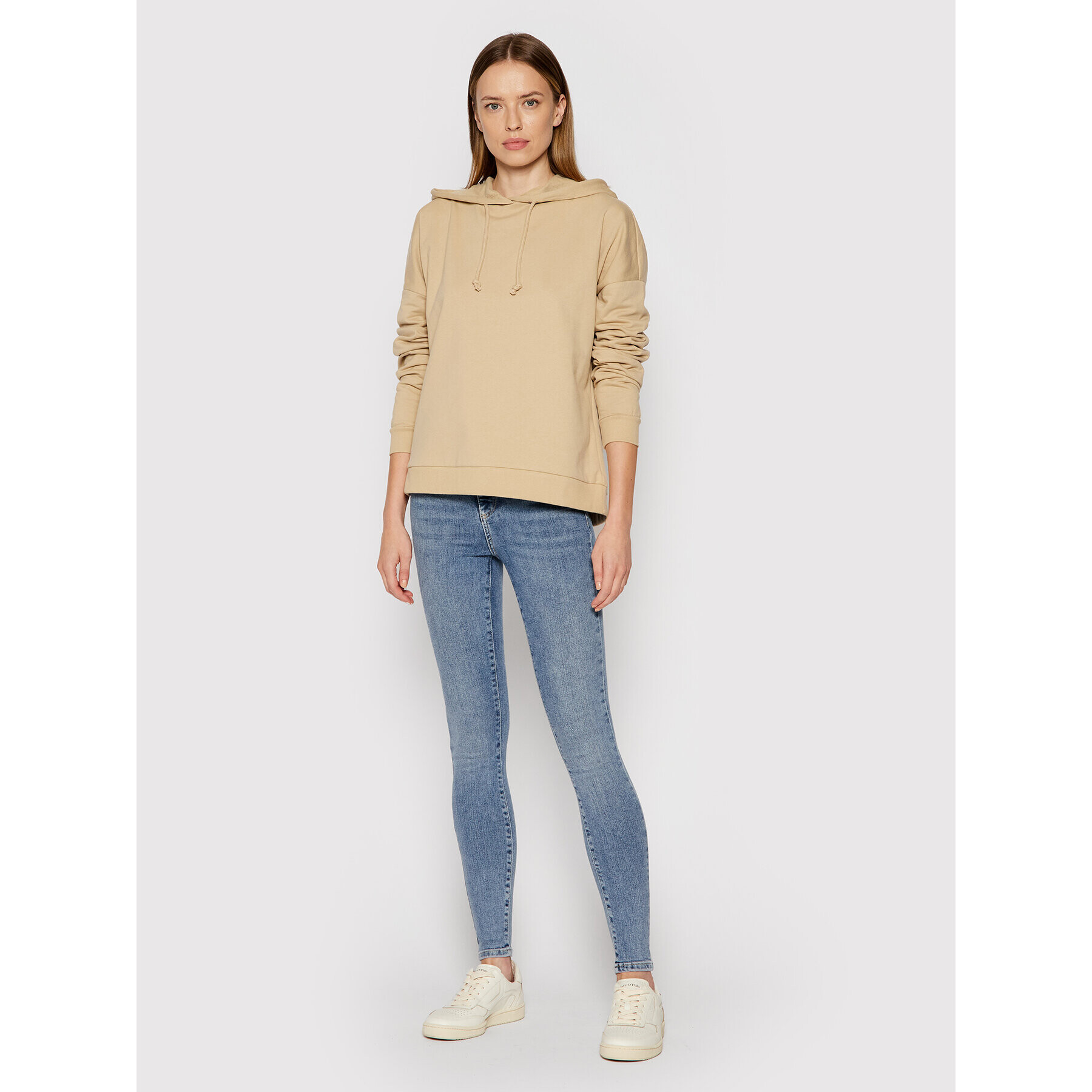 Vero Moda Jopa Octavia 10252959 Bež Loose Fit - Pepit.si