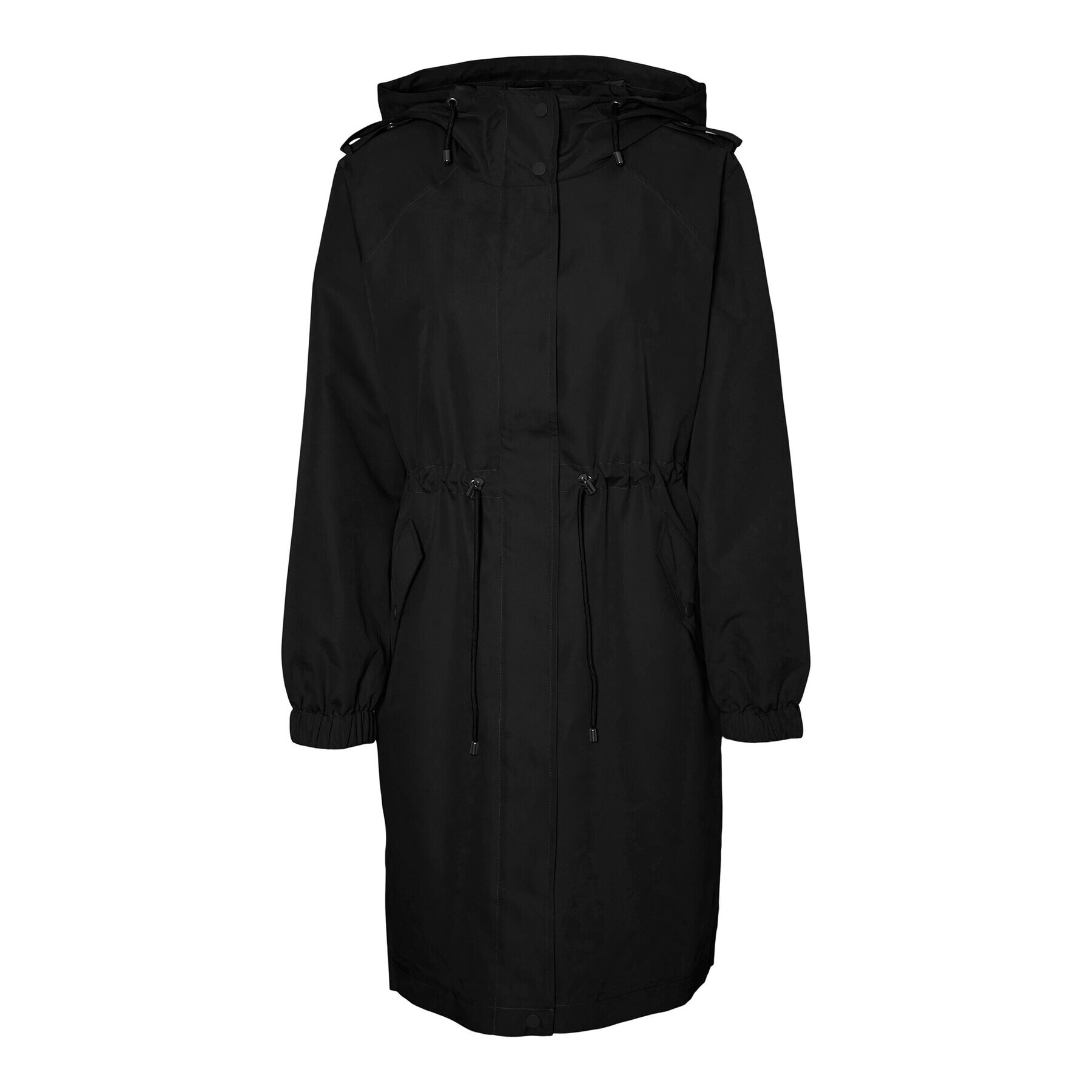 Vero Moda Parka Pernille Alison 10282329 Črna Regular Fit - Pepit.si