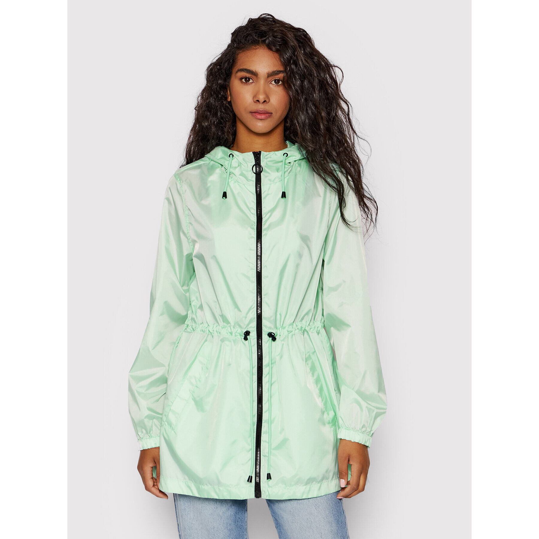 Vero Moda Parka Art 10259475 Zelena Regular Fit - Pepit.si