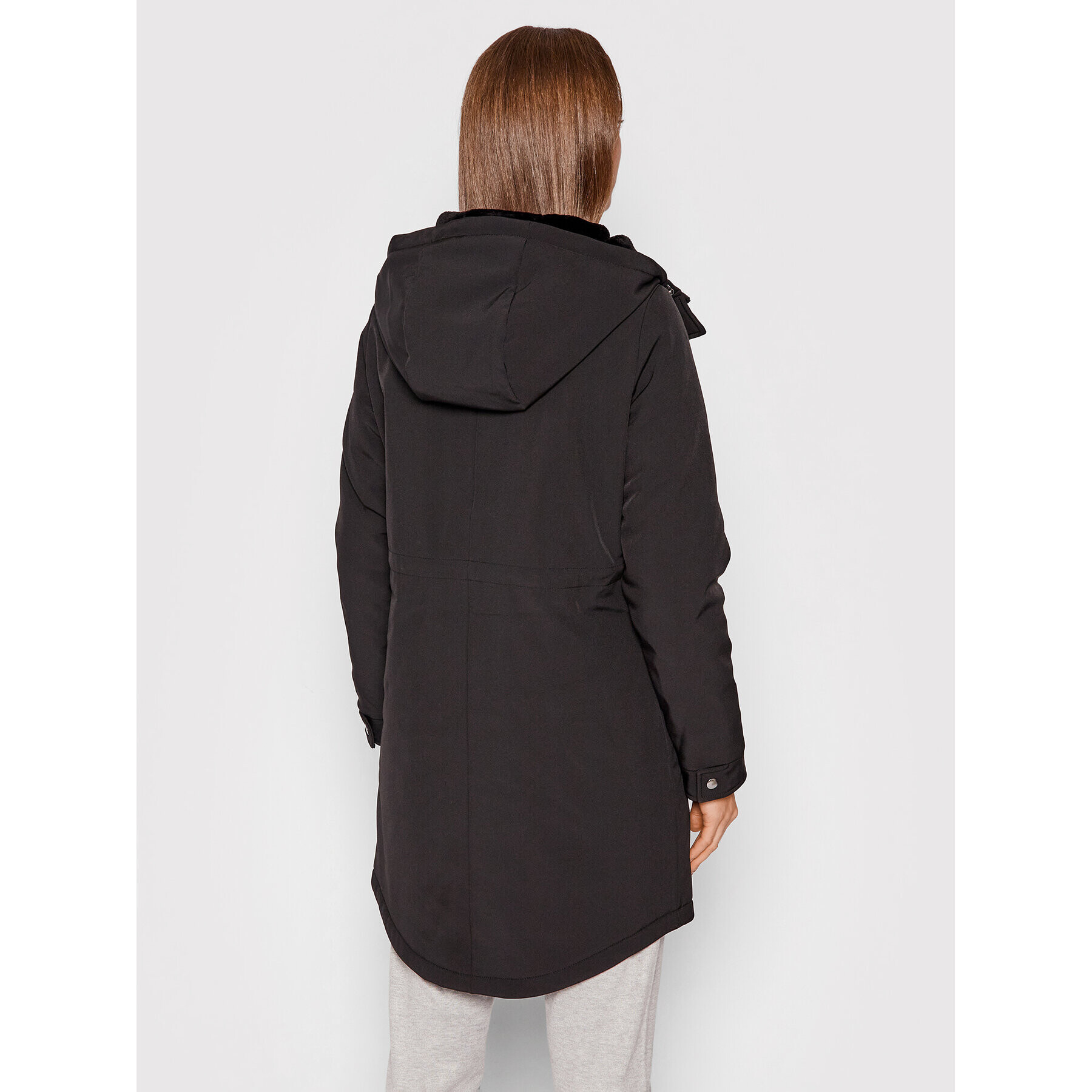 Vero Moda Parka Cleanmila 10235311 Črna Regular Fit - Pepit.si