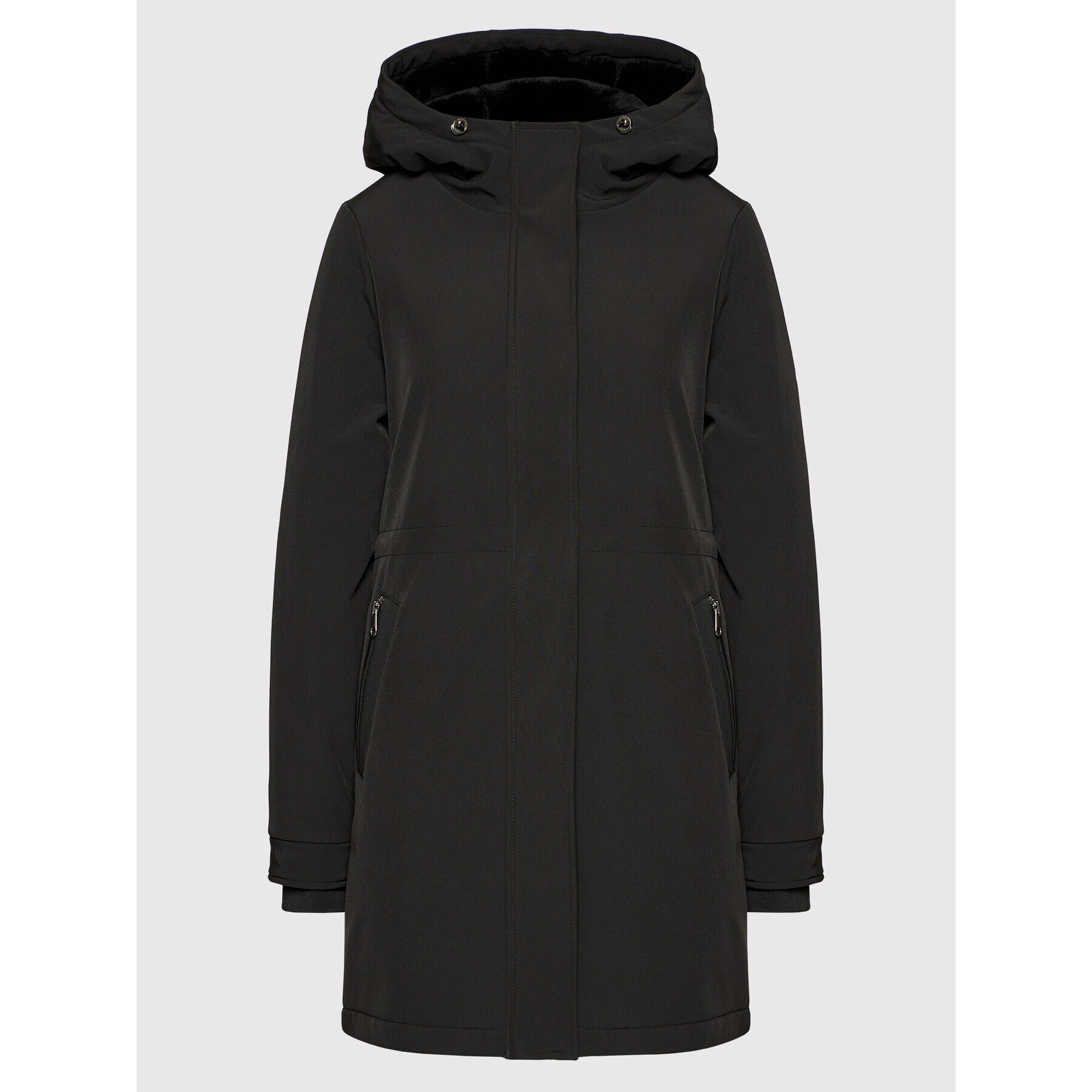 Vero Moda Parka Cleanmila 10235311 Črna Regular Fit - Pepit.si