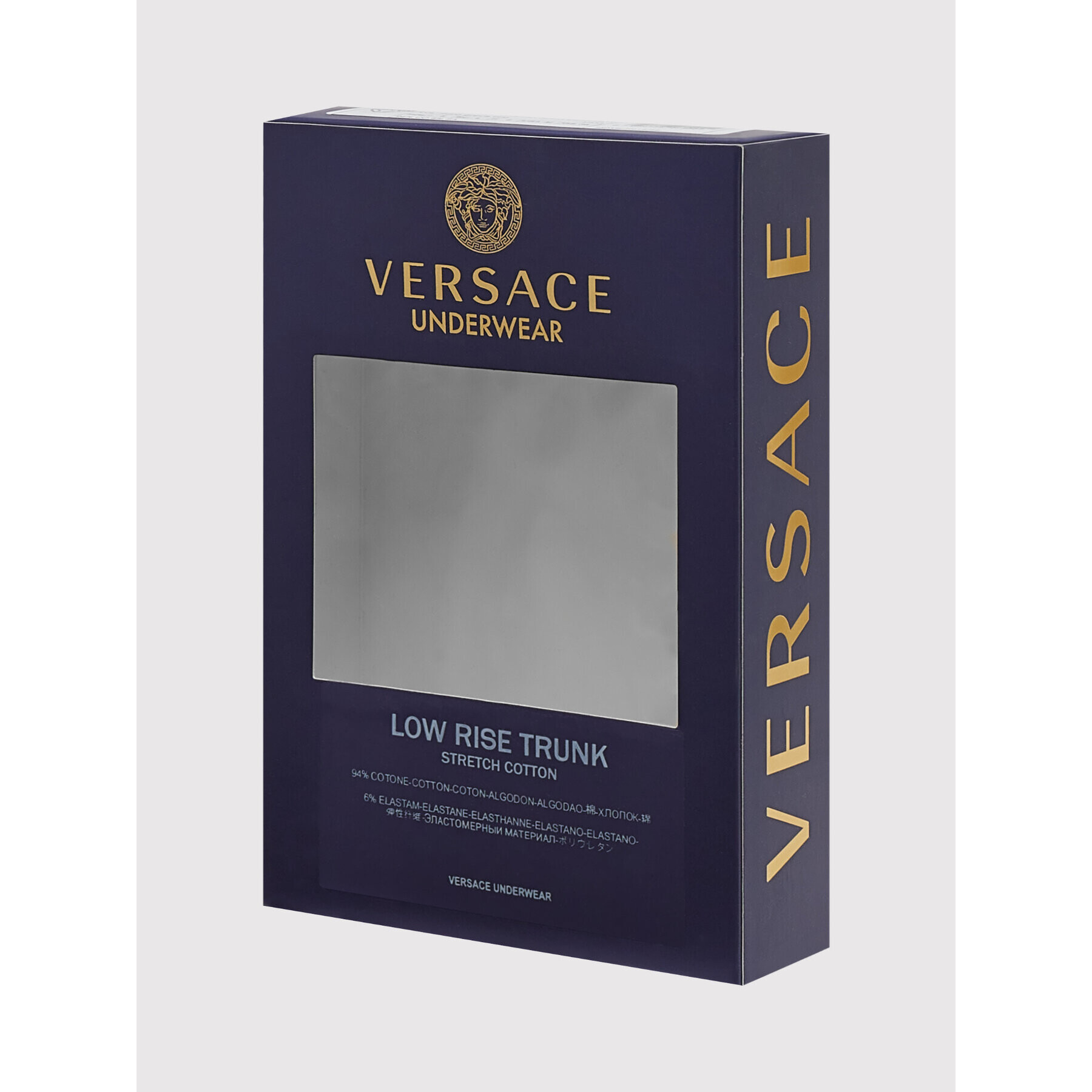 Versace Boksarice Greca AU10026 Črna - Pepit.si