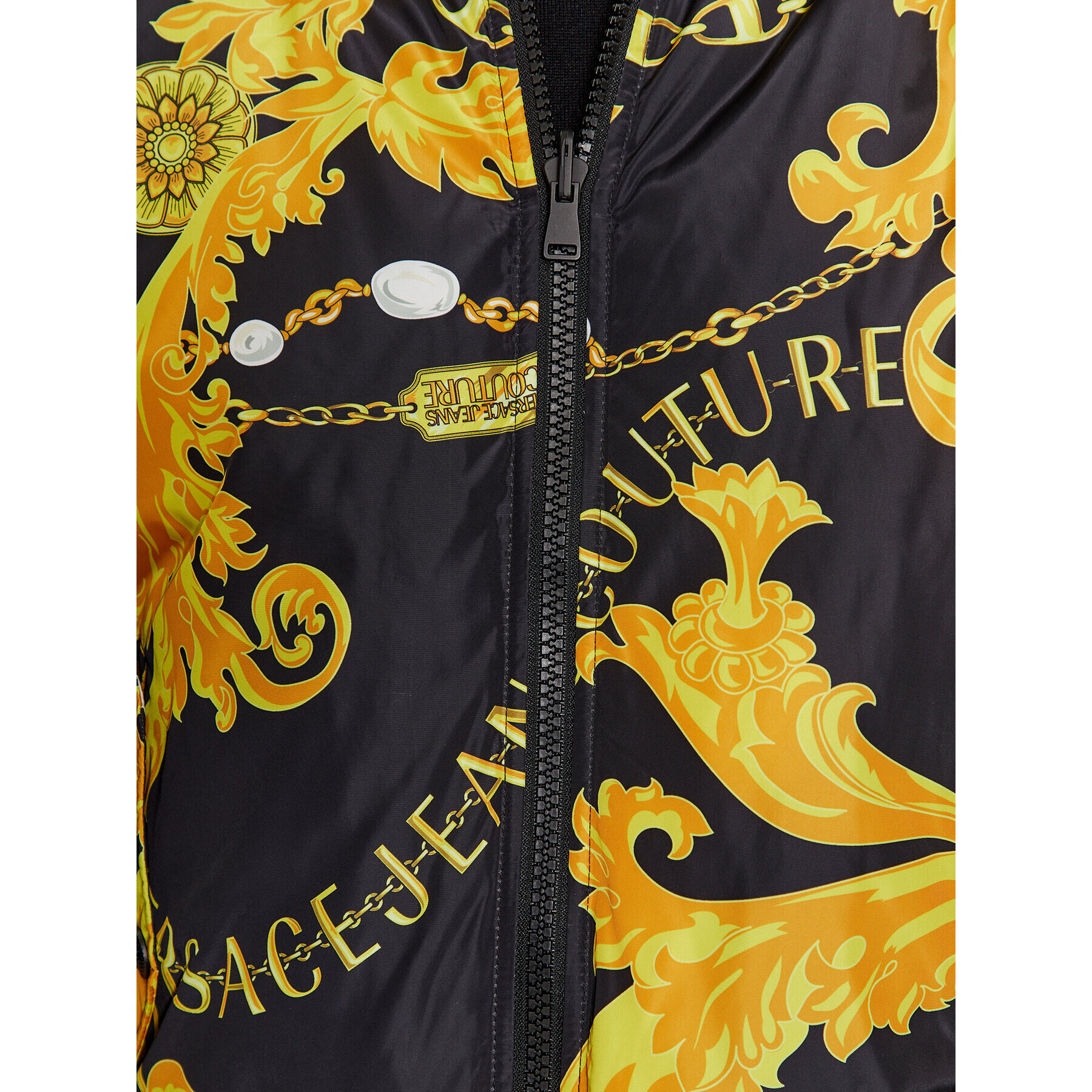 Versace Jeans Couture Bomber jakna 75GASD04 Črna Regular Fit - Pepit.si