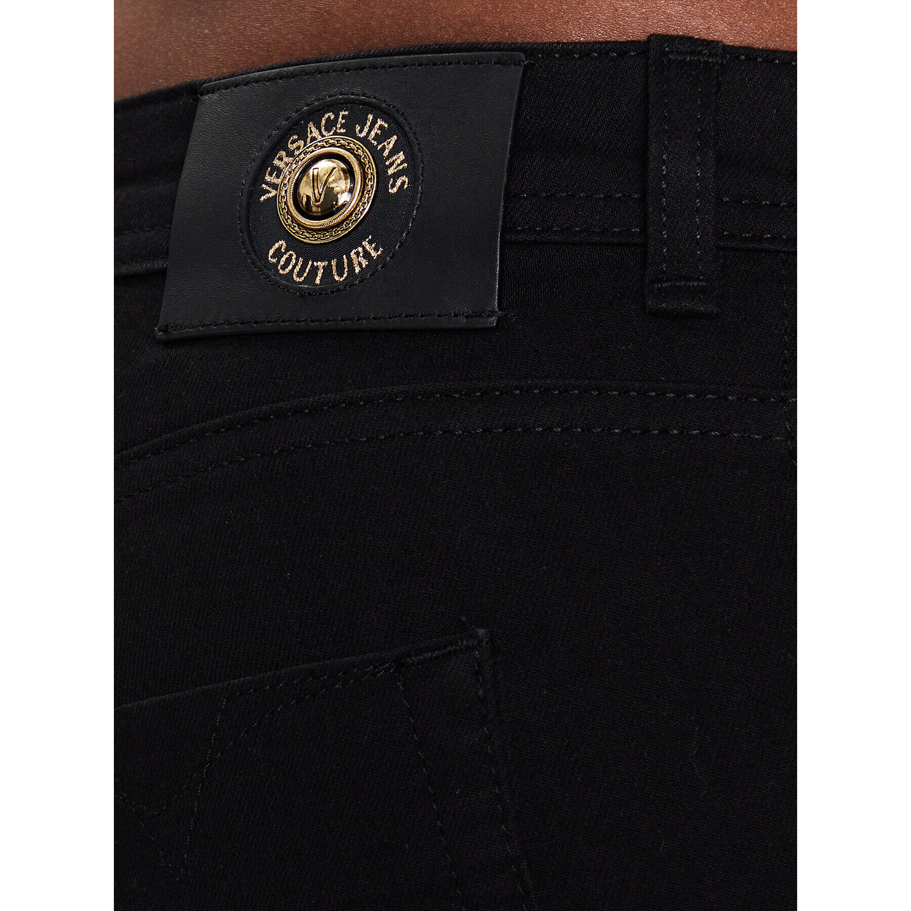 Versace Jeans Couture Jeans hlače 74HAB5J0 Črna Skinny Fit - Pepit.si