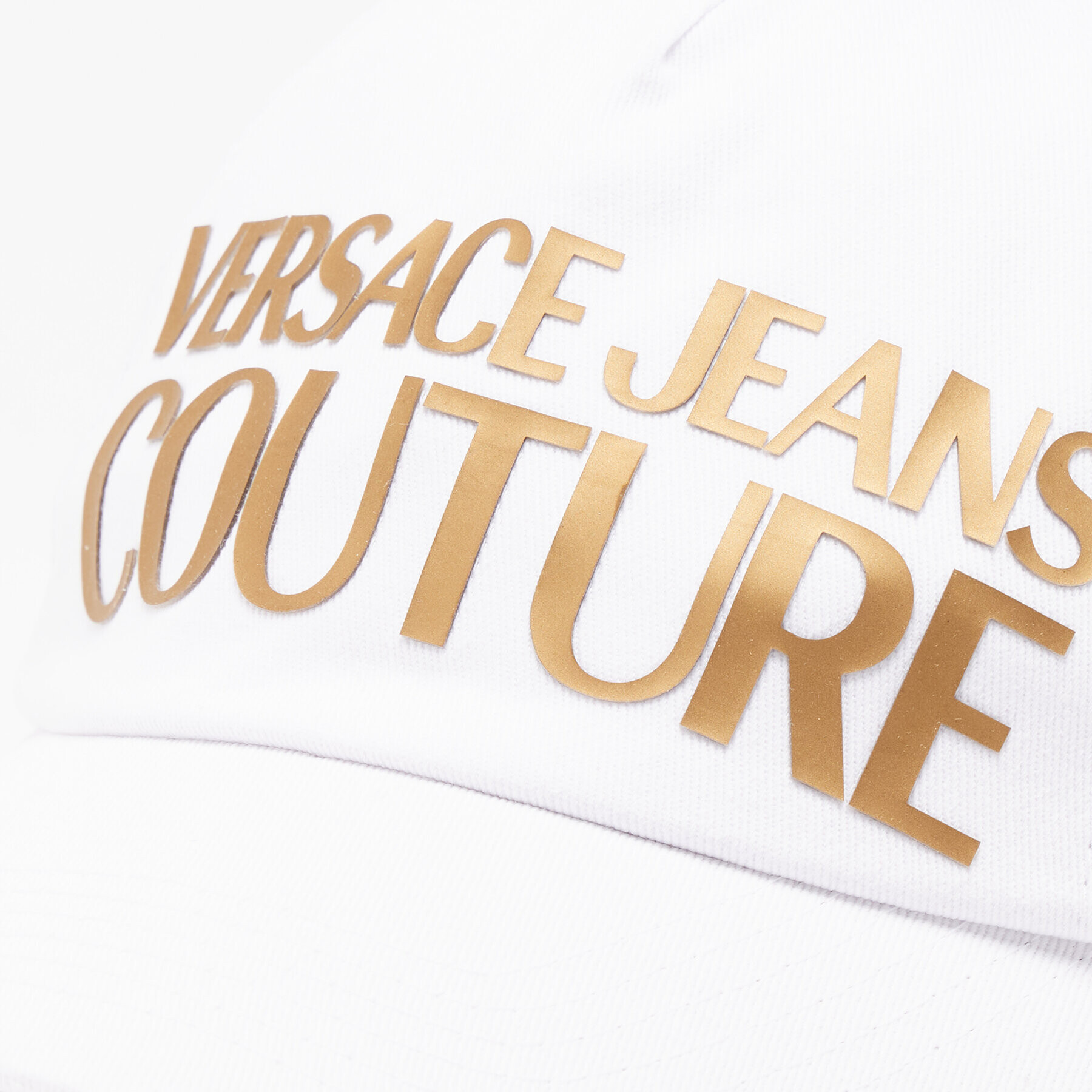 Versace Jeans Couture Kapa s šiltom 73VAZK11 Bela - Pepit.si