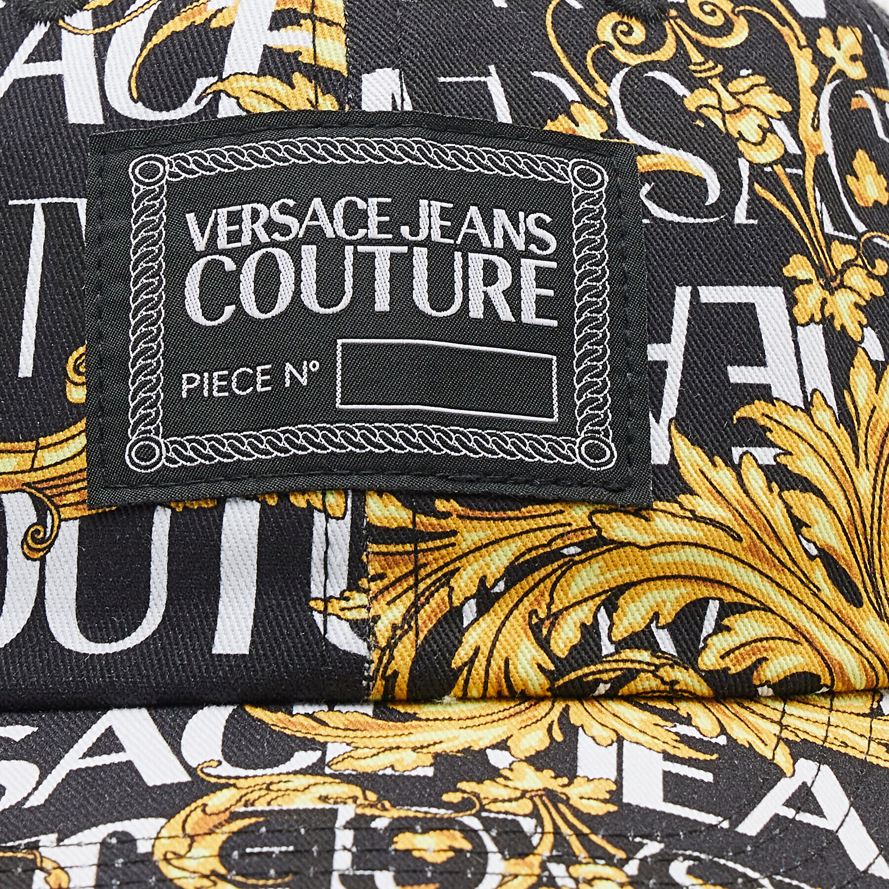 Versace Jeans Couture Kapa s šiltom 73VAZK18 Črna - Pepit.si