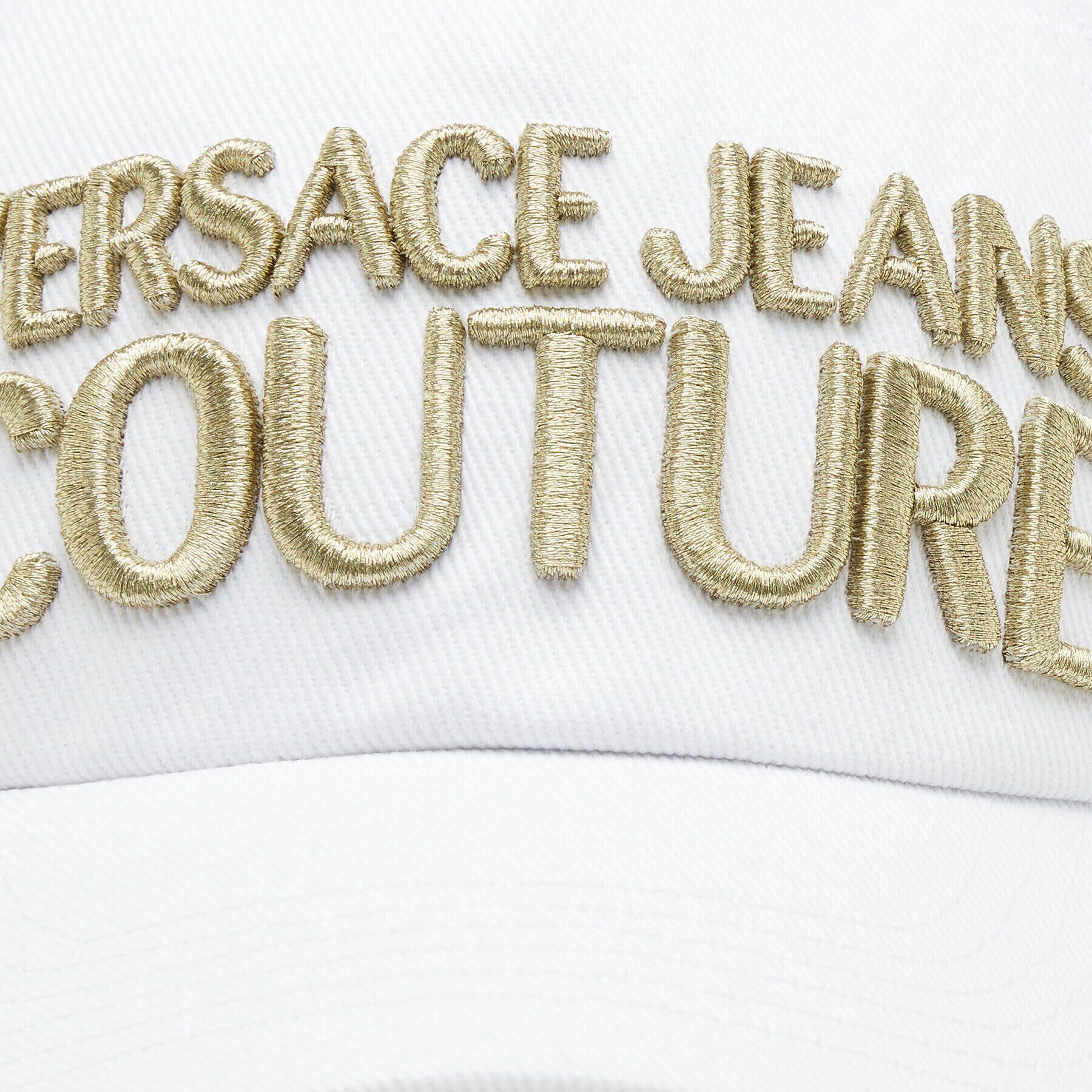 Versace Jeans Couture Kapa s šiltom 74YAZK10 Bela - Pepit.si