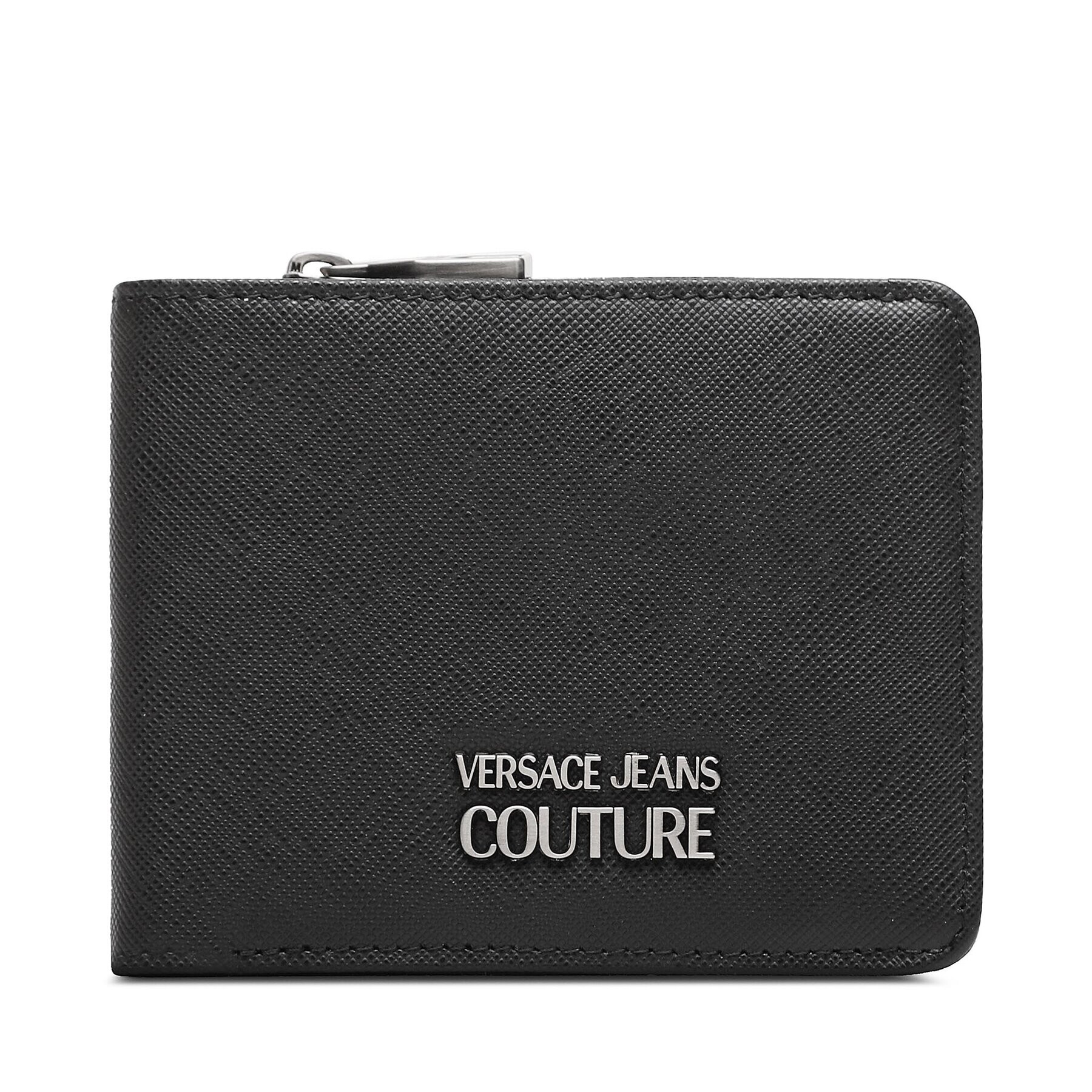 Versace Jeans Couture Majhna moška denarnica 74YA5PA4 Črna - Pepit.si