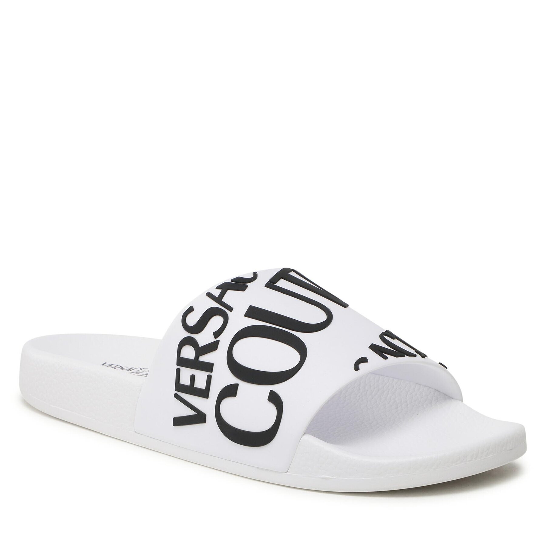 Versace Jeans Couture Natikači 74YA3SQ1 Bela - Pepit.si