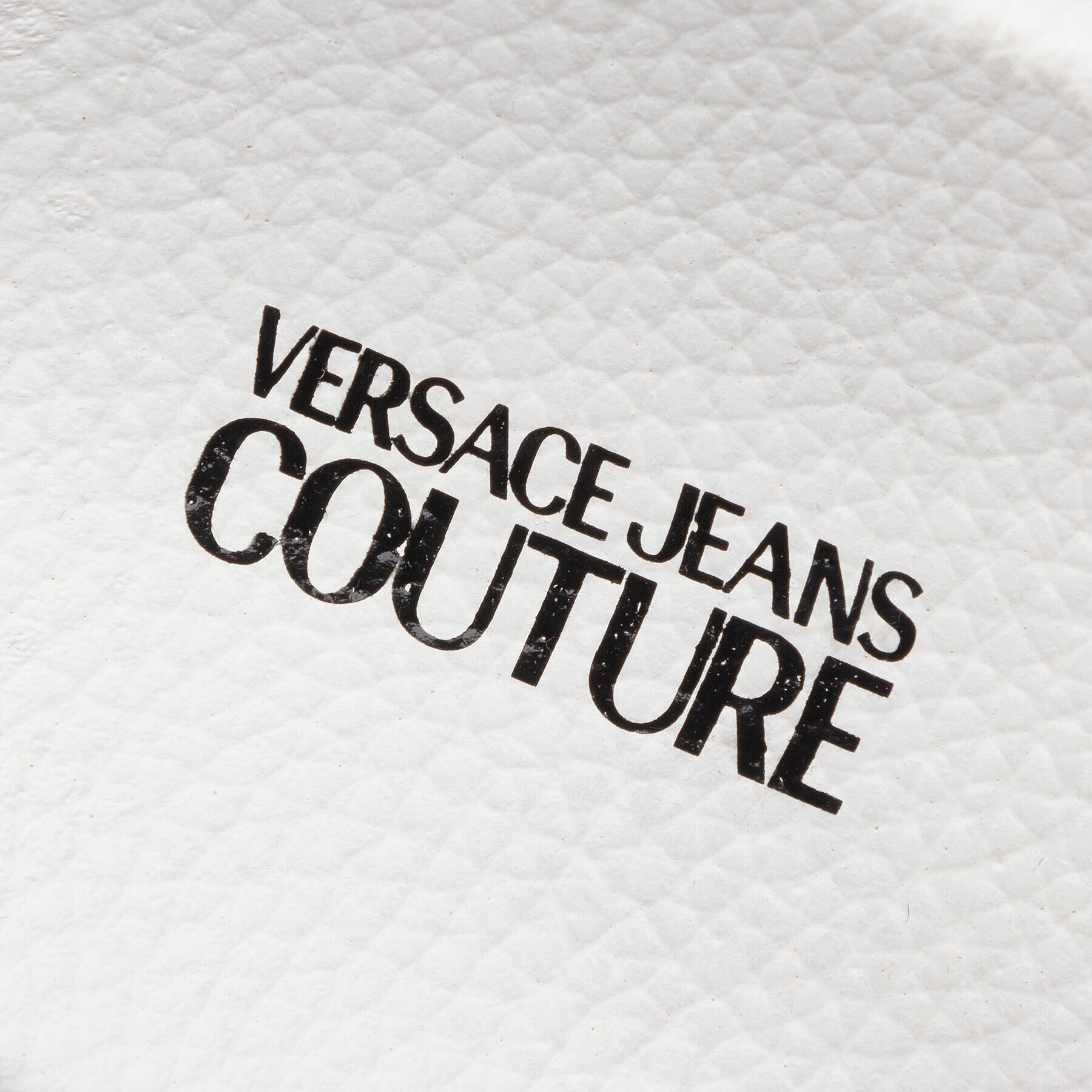 Versace Jeans Couture Natikači E0VVBSQ1 Bela - Pepit.si