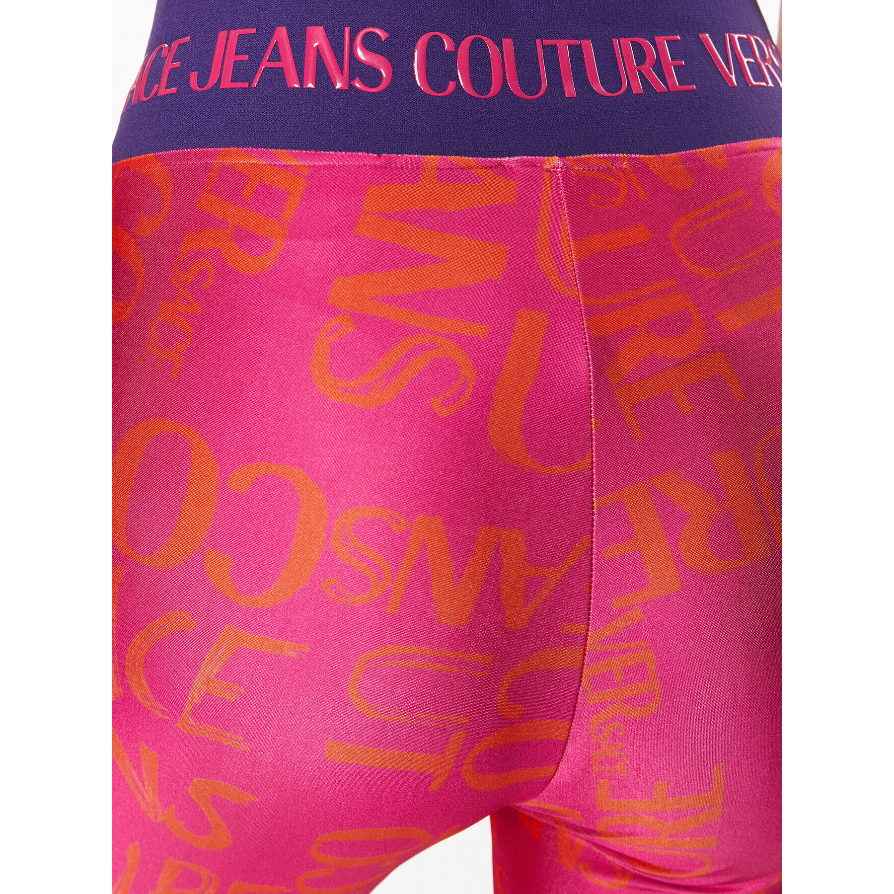 Versace Jeans Couture Pajkice 74HAC113 Roza Slim Fit - Pepit.si