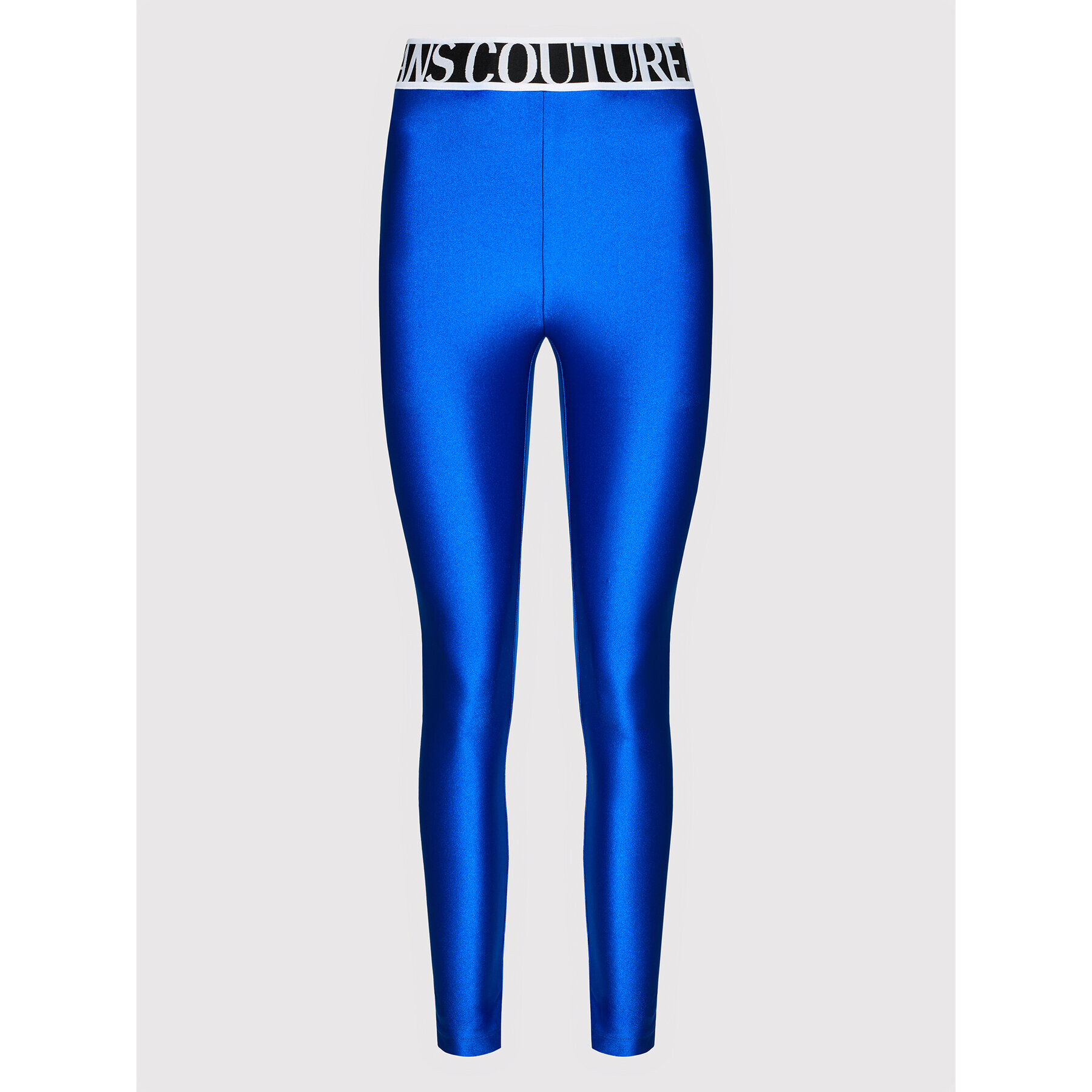 Versace Jeans Couture Pajkice Shiny Lycra Sumatra 71HAC101 Modra Slim Fit - Pepit.si