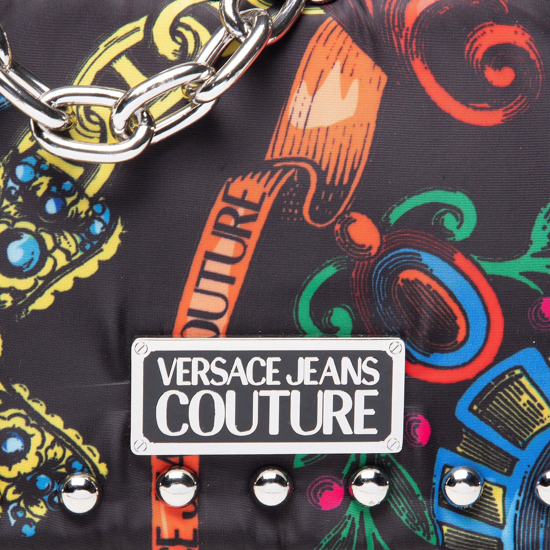 Versace Jeans Couture Ročna torba 71VA4BX6 Črna - Pepit.si