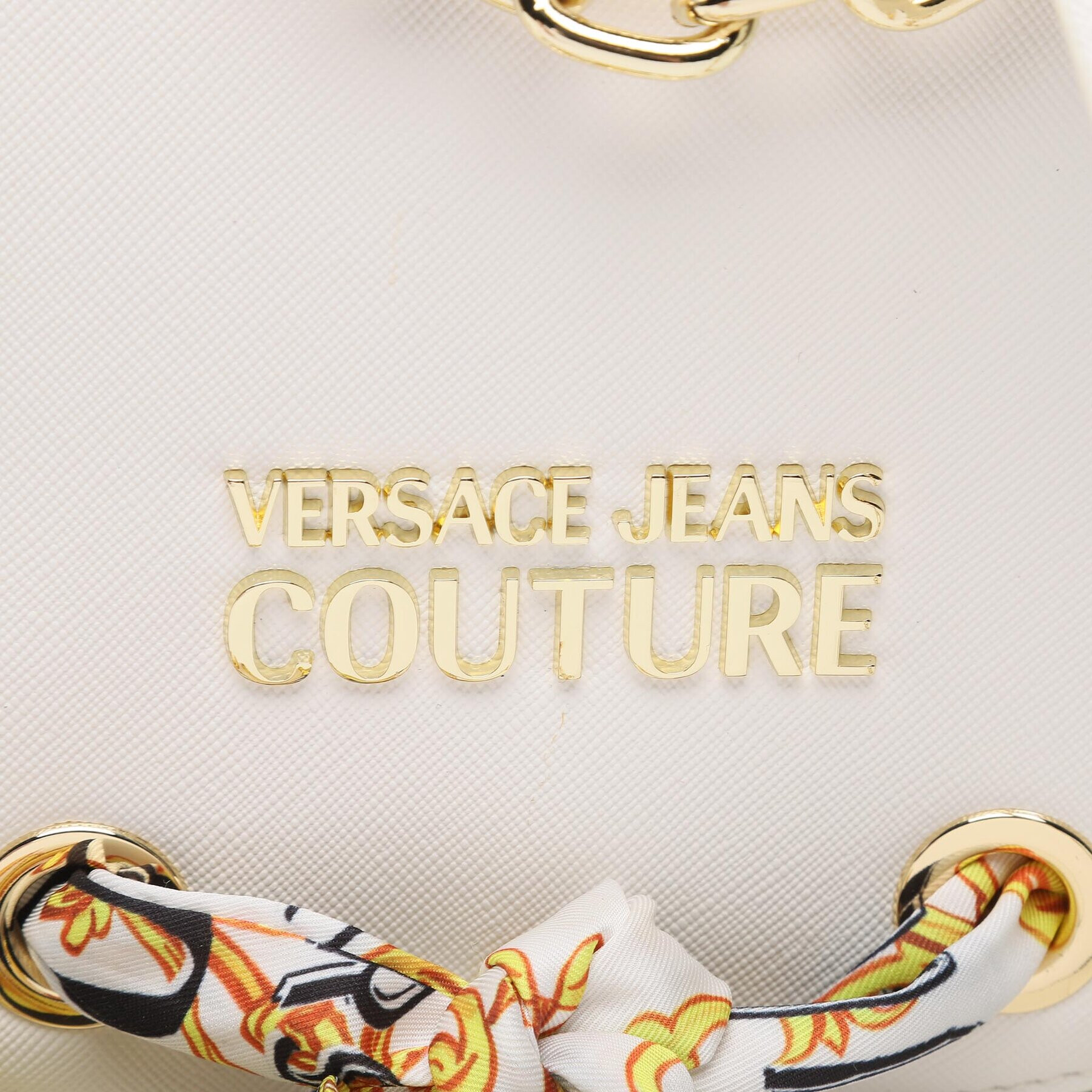 Versace Jeans Couture Ročna torba 74VA4BAC Bela - Pepit.si