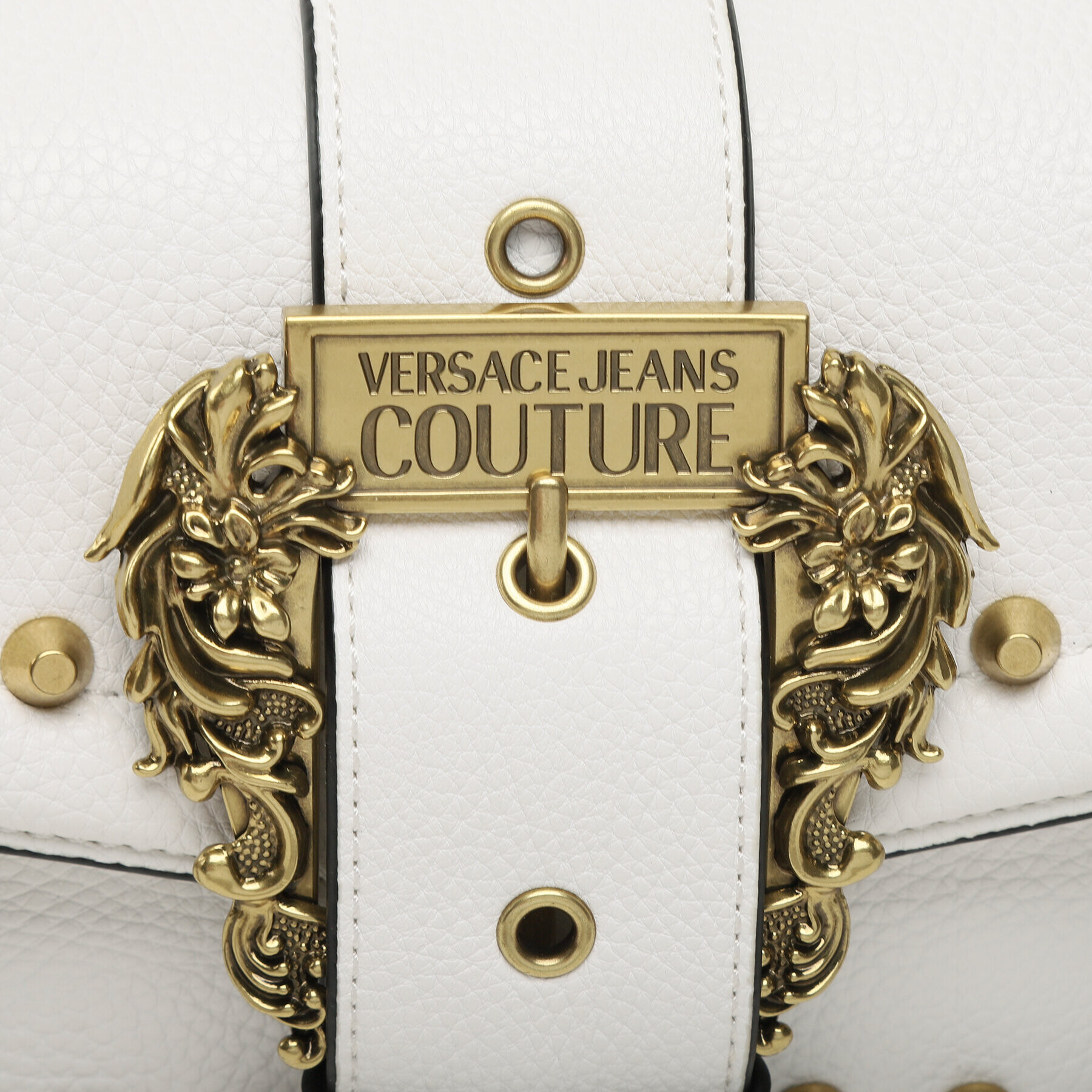 Versace Jeans Couture Ročna torba 74VA4BF1 Bela - Pepit.si