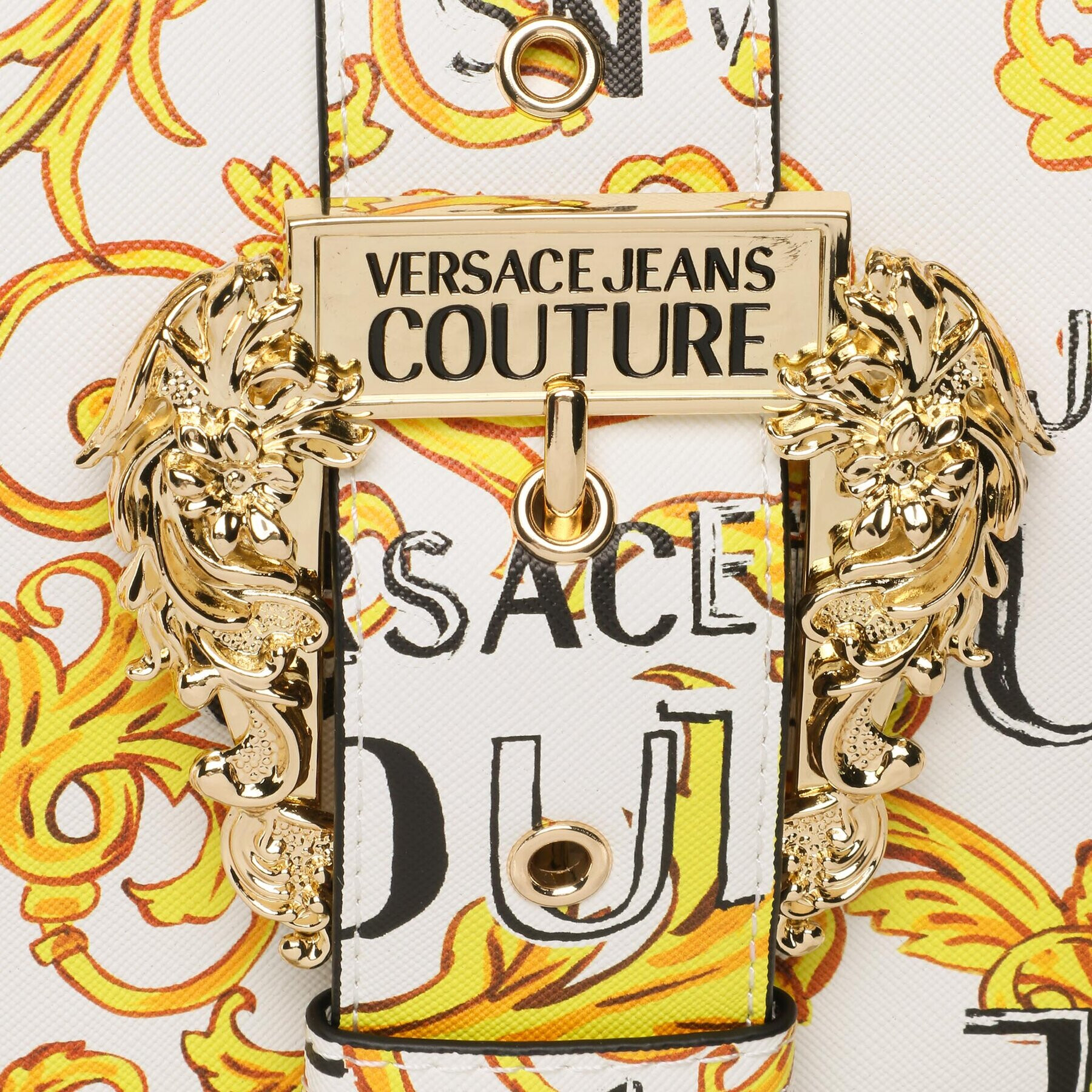 Versace Jeans Couture Ročna torba 74VA4BFI Bela - Pepit.si