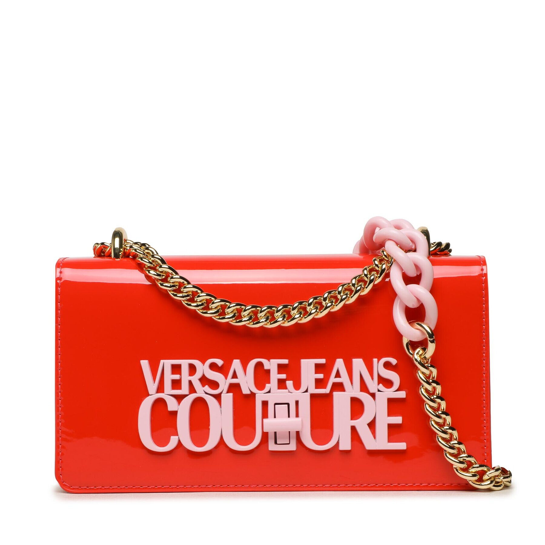 Versace Jeans Couture Ročna torba 74VA4BL1 Oranžna - Pepit.si