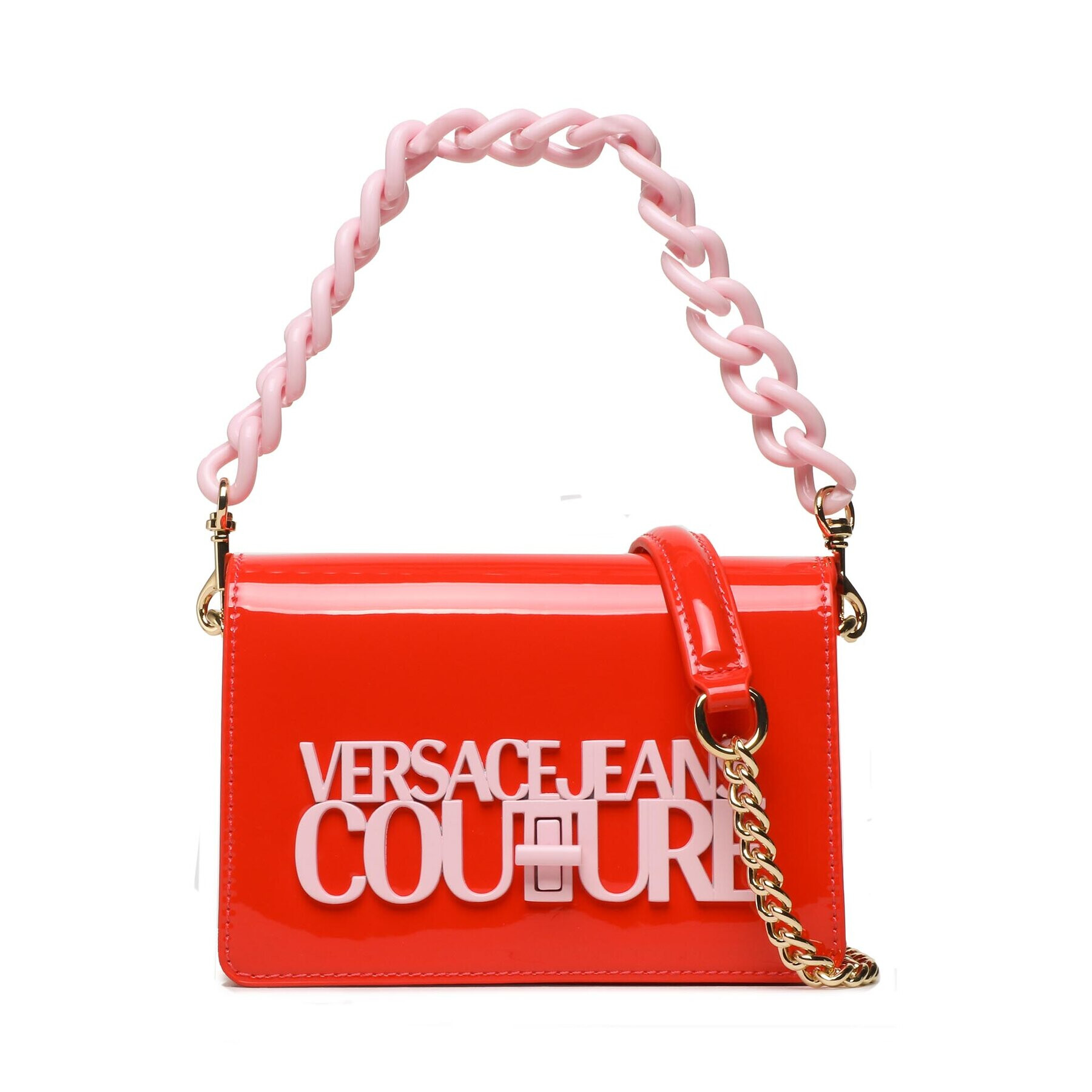 Versace Jeans Couture Ročna torba 74VA4BL3 Rdeča - Pepit.si