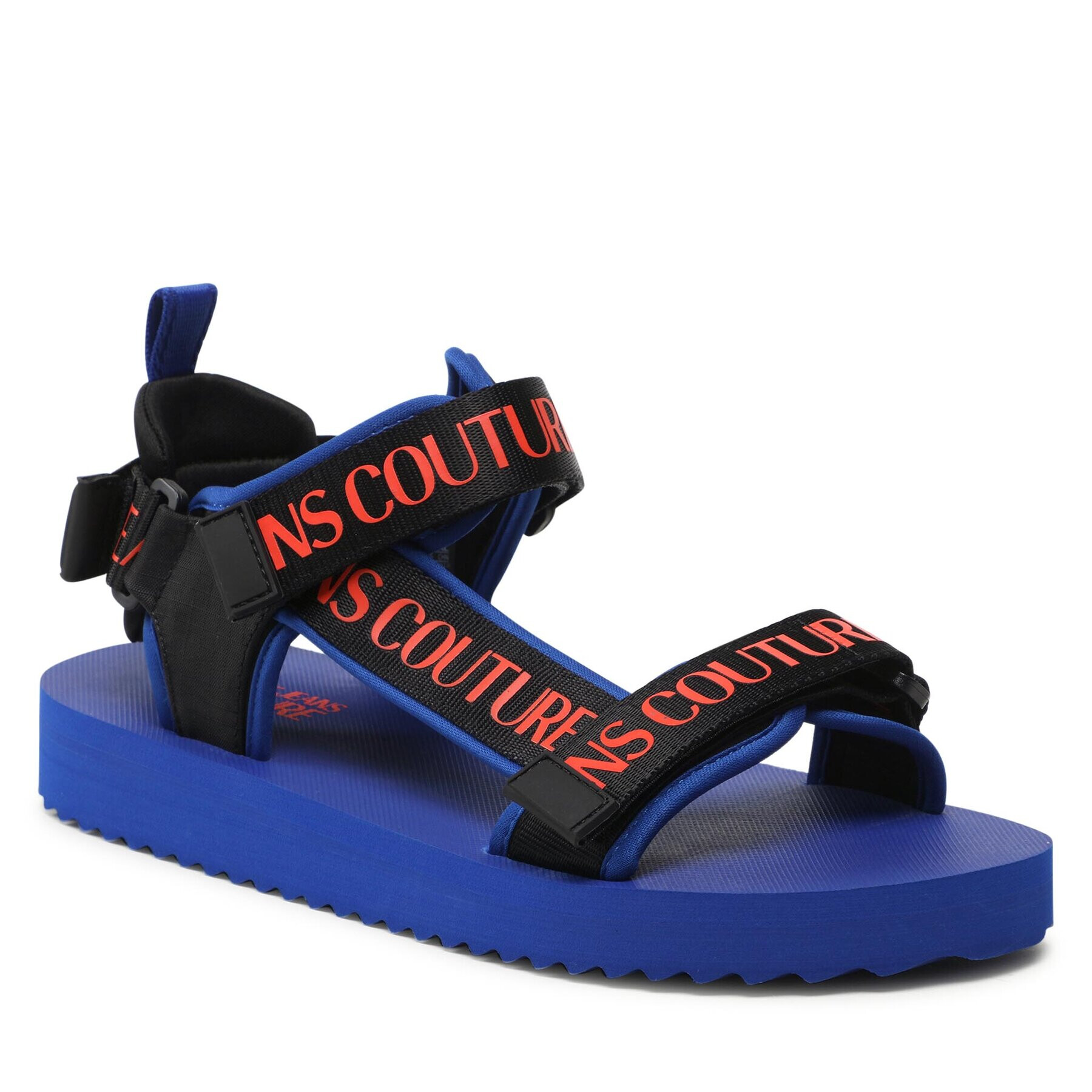 Versace Jeans Couture Sandali 74YA3S7B Črna - Pepit.si