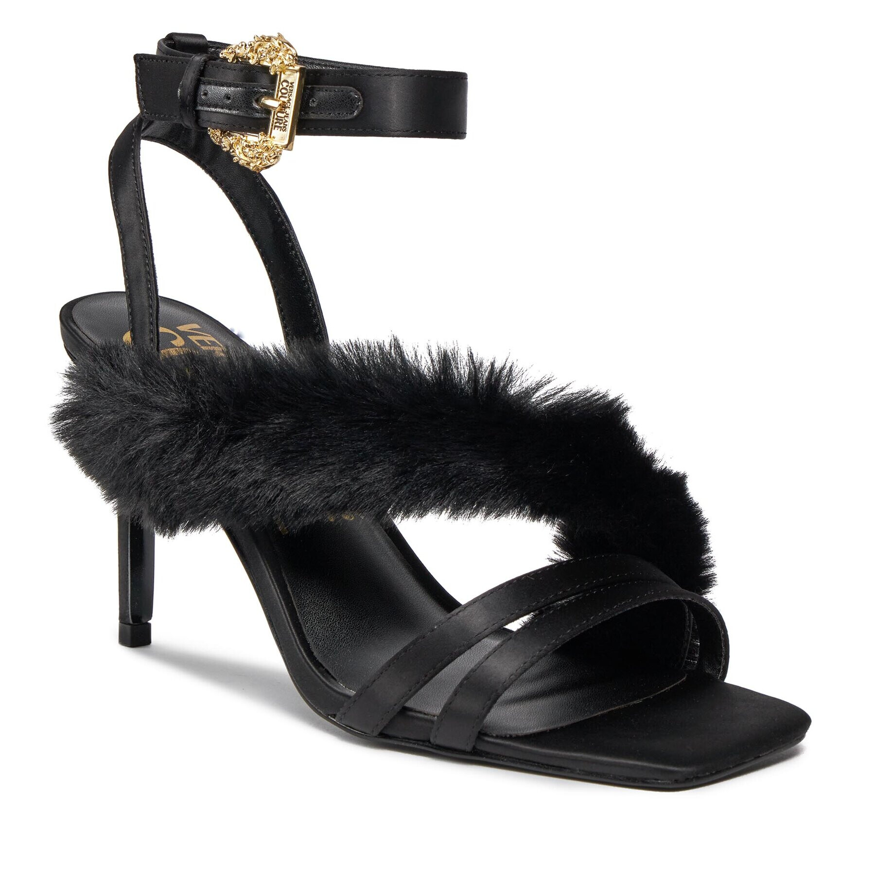 Versace Jeans Couture Sandali 75VA3S72 Črna - Pepit.si