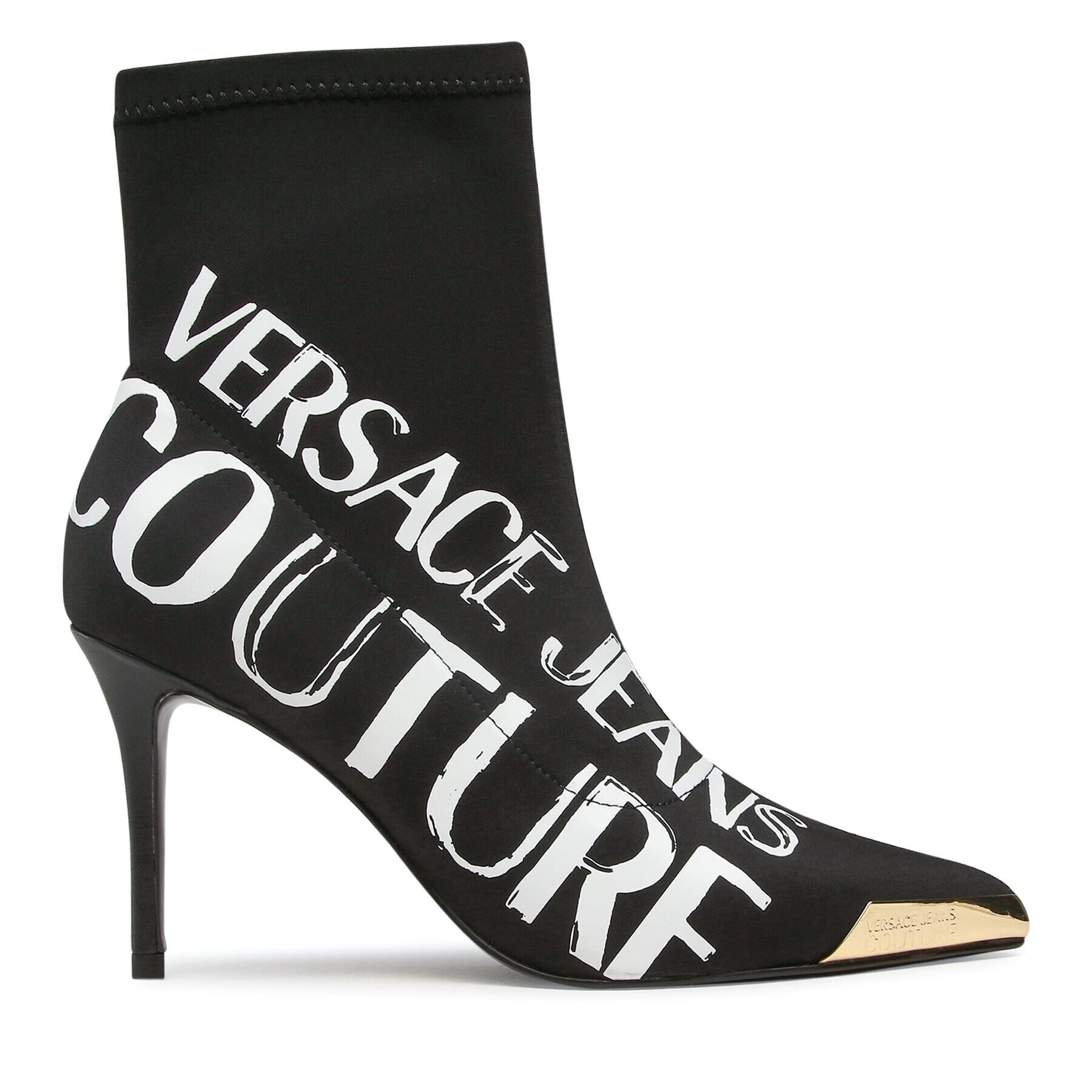 Versace Jeans Couture Škornji 74VA3S51 Črna - Pepit.si