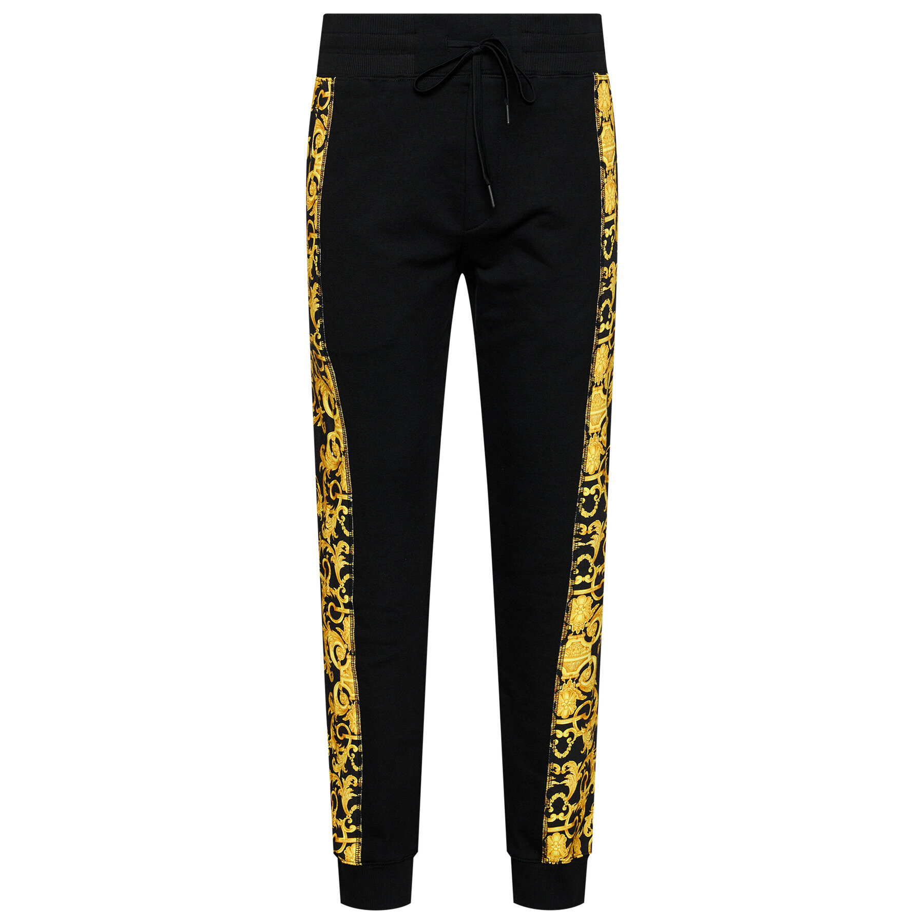 Versace Jeans Couture Spodnji del trenirke A2GWA1F9 Črna Regular Fit - Pepit.si