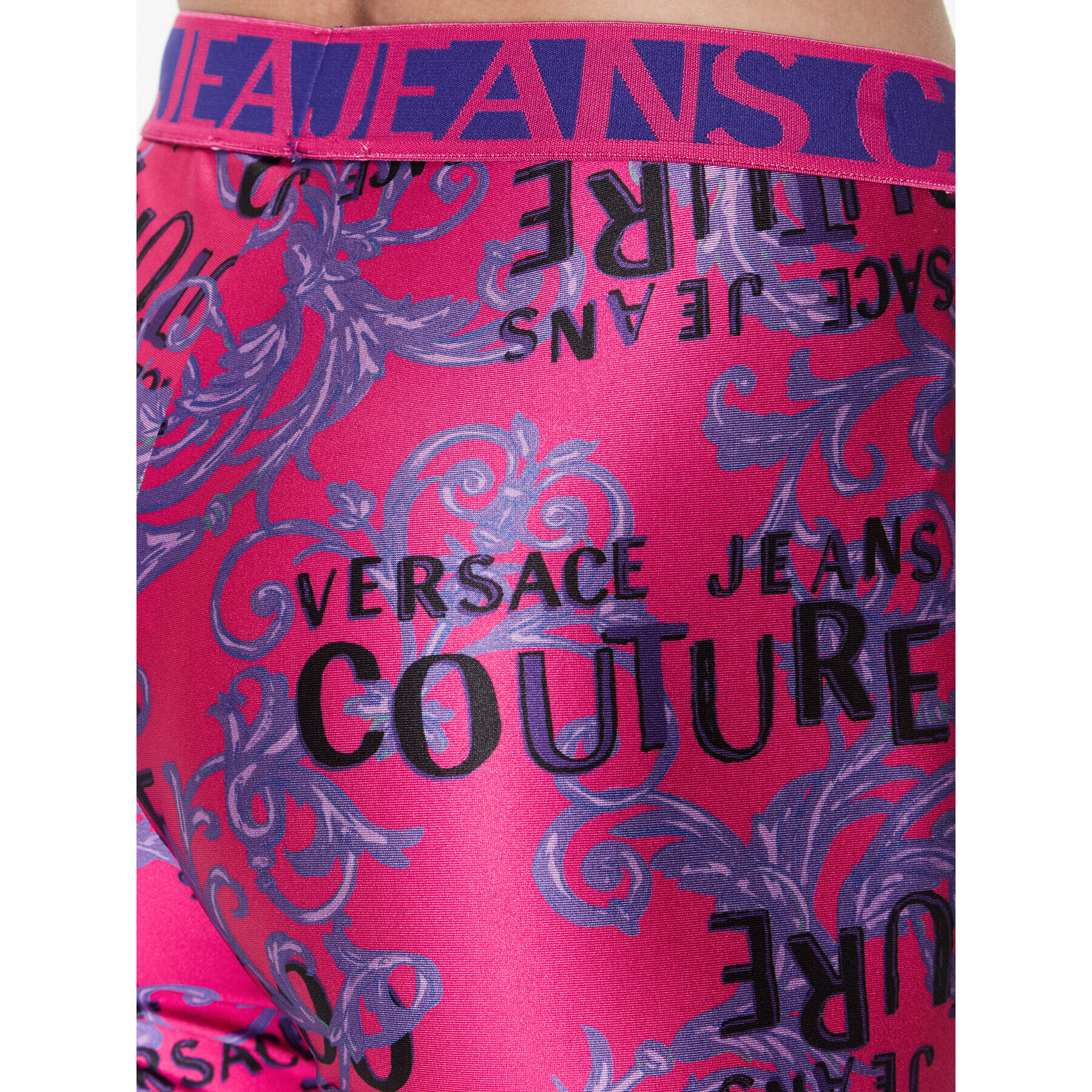 Versace Jeans Couture Športne kratke hlače 74HAC106 Roza Slim Fit - Pepit.si