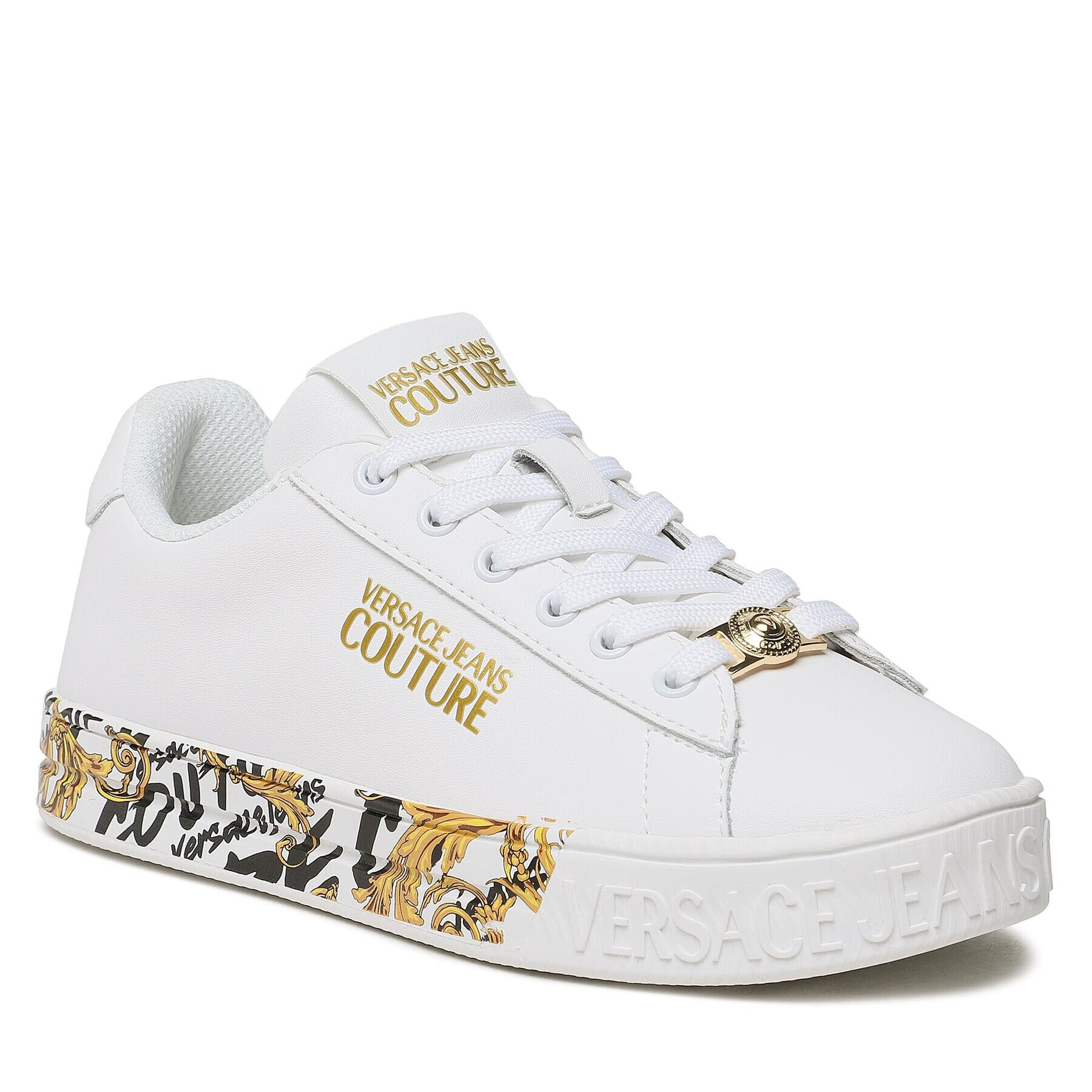 Versace Jeans Couture Superge 73VA3SKL Bela - Pepit.si