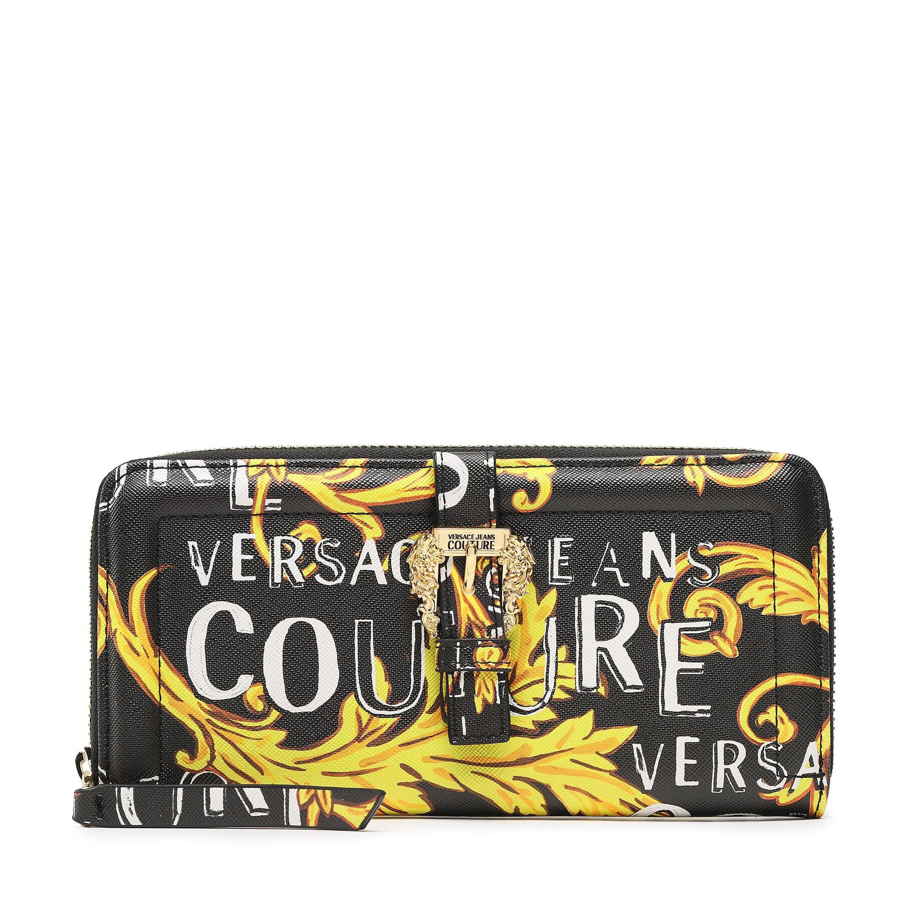 Versace Jeans Couture Velika ženska denarnica 74VA5PF1 Črna - Pepit.si