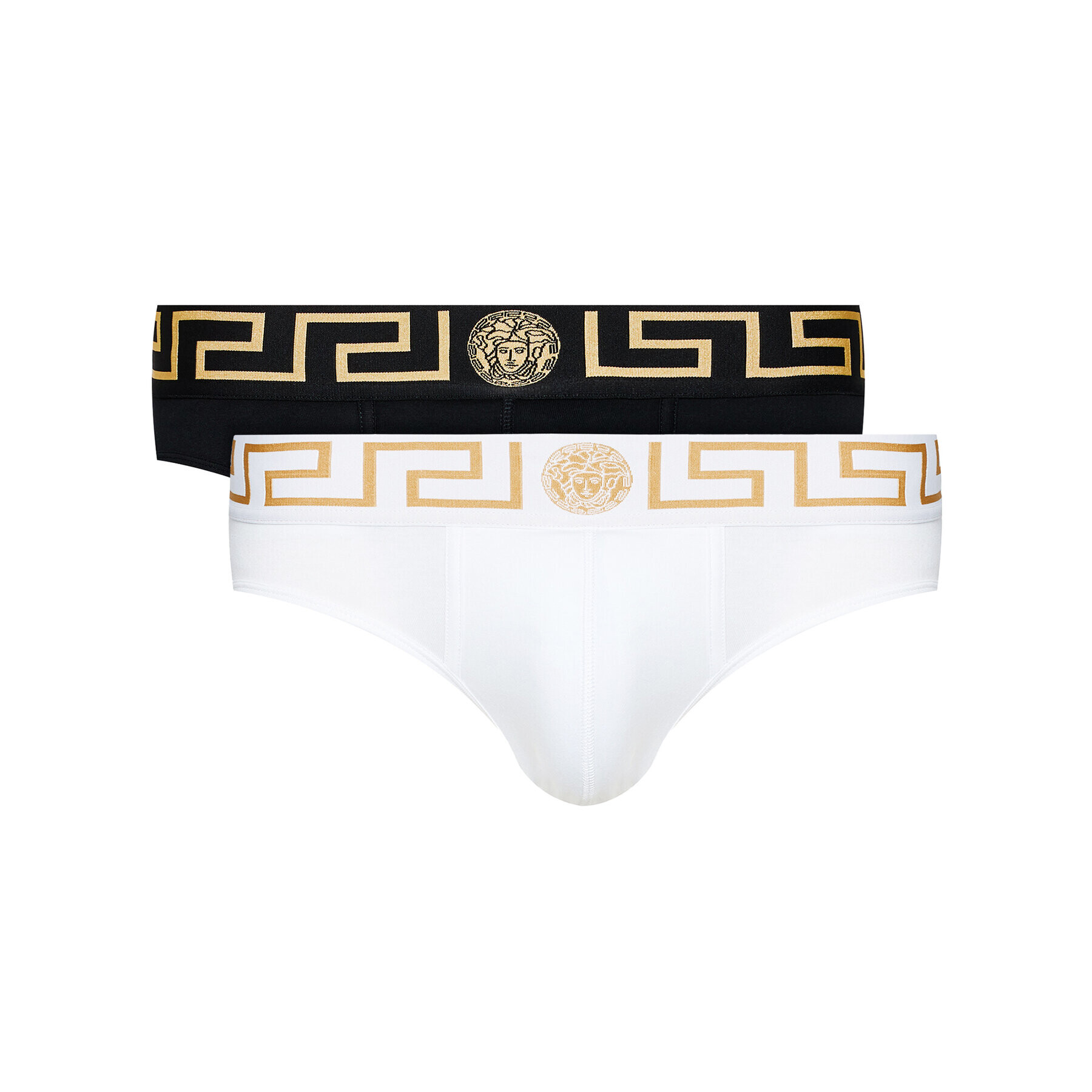 Versace Set 2 parov spodnjic Greca AU10180 Pisana - Pepit.si