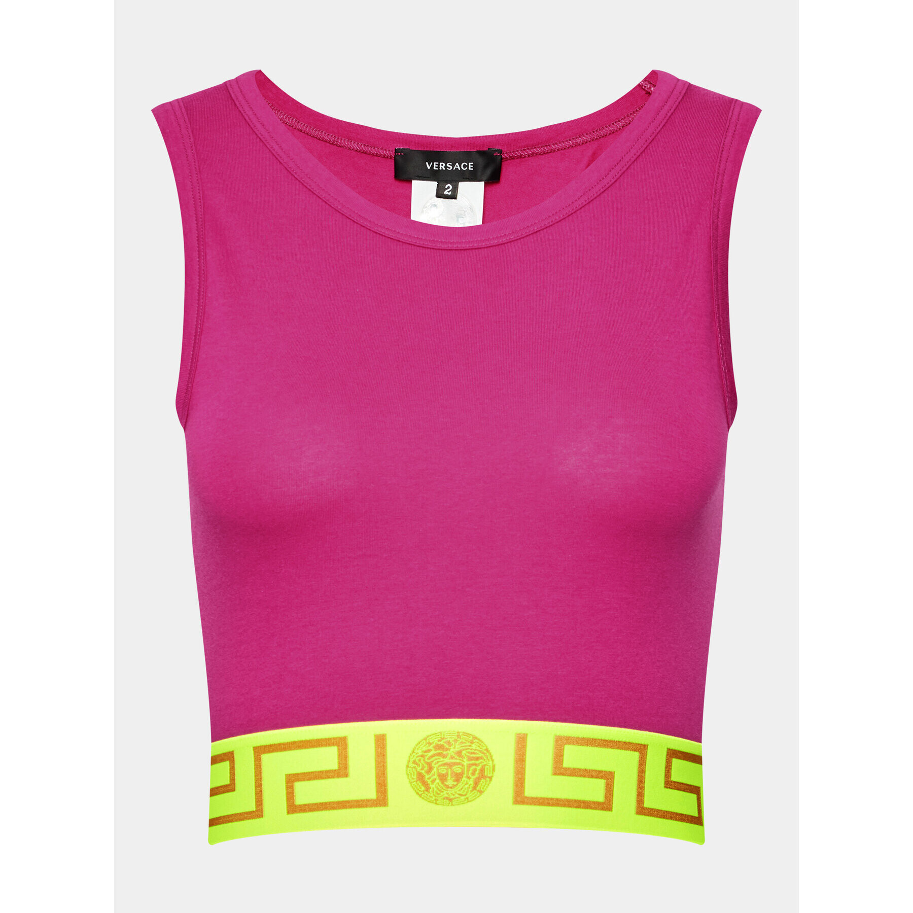 Versace Top 1008598 Roza Slim Fit - Pepit.si