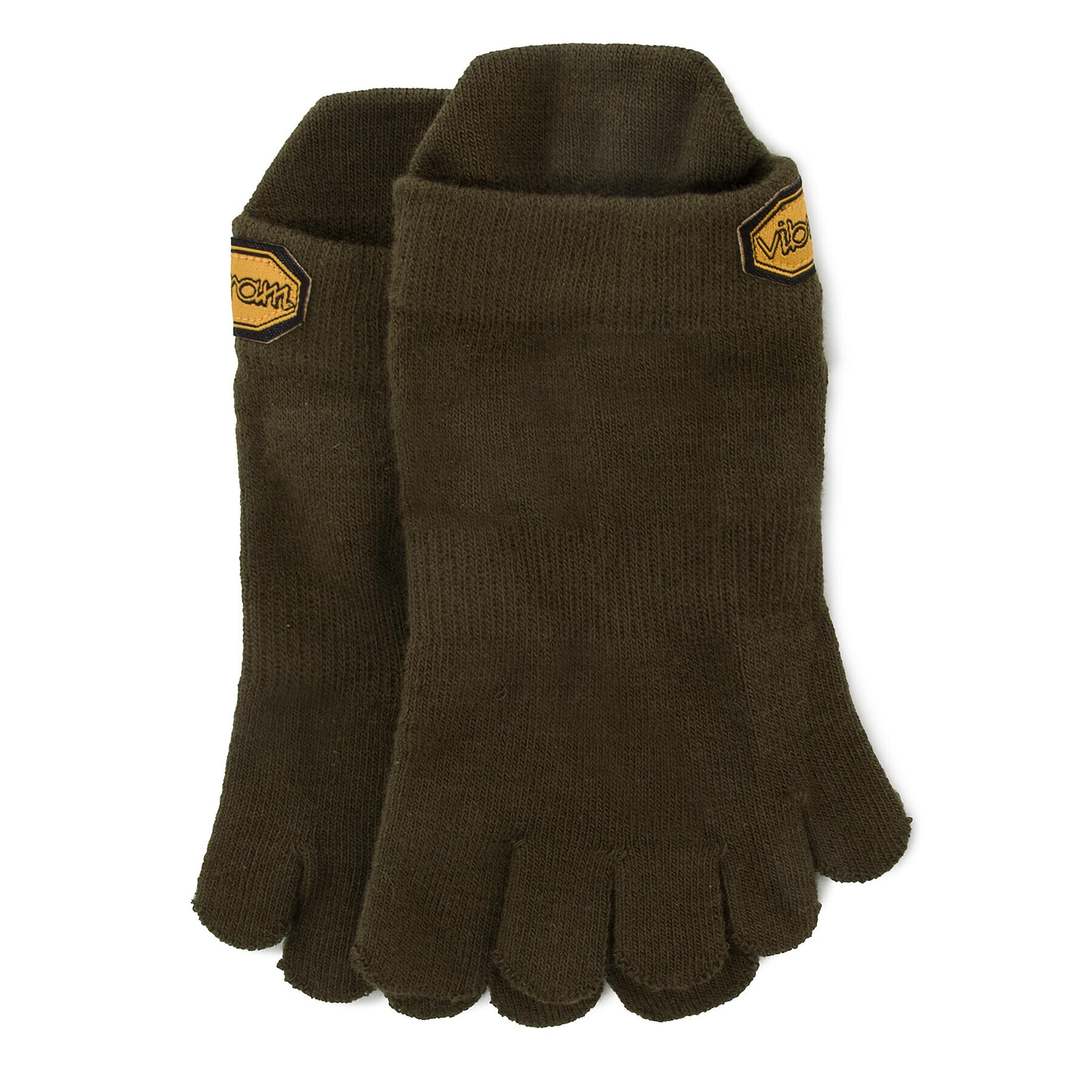 Vibram Fivefingers Unisex nizke nogavice Athletic No Show S18N01 Zelena - Pepit.si