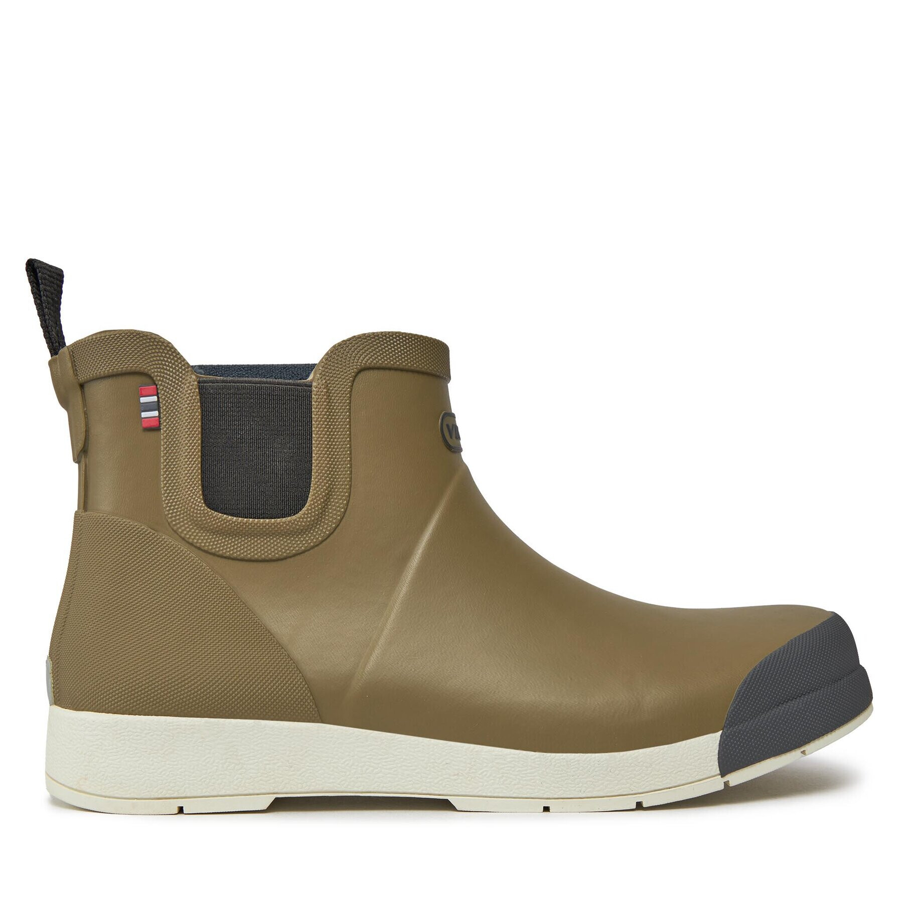 Viking Gumijasti škornji River Chelsea 1-60260-61 D Khaki - Pepit.si