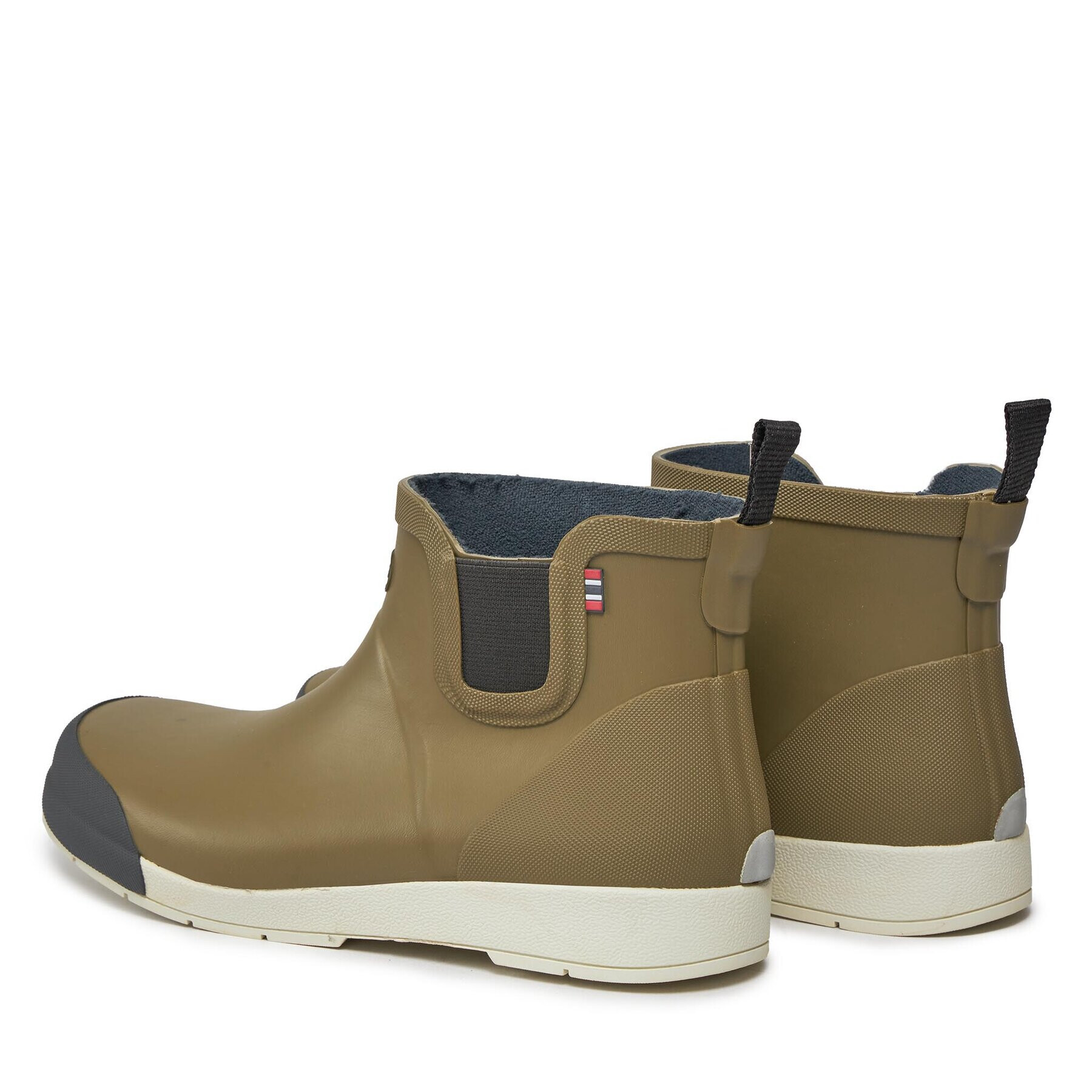 Viking Gumijasti škornji River Chelsea 1-60260-61 D Khaki - Pepit.si