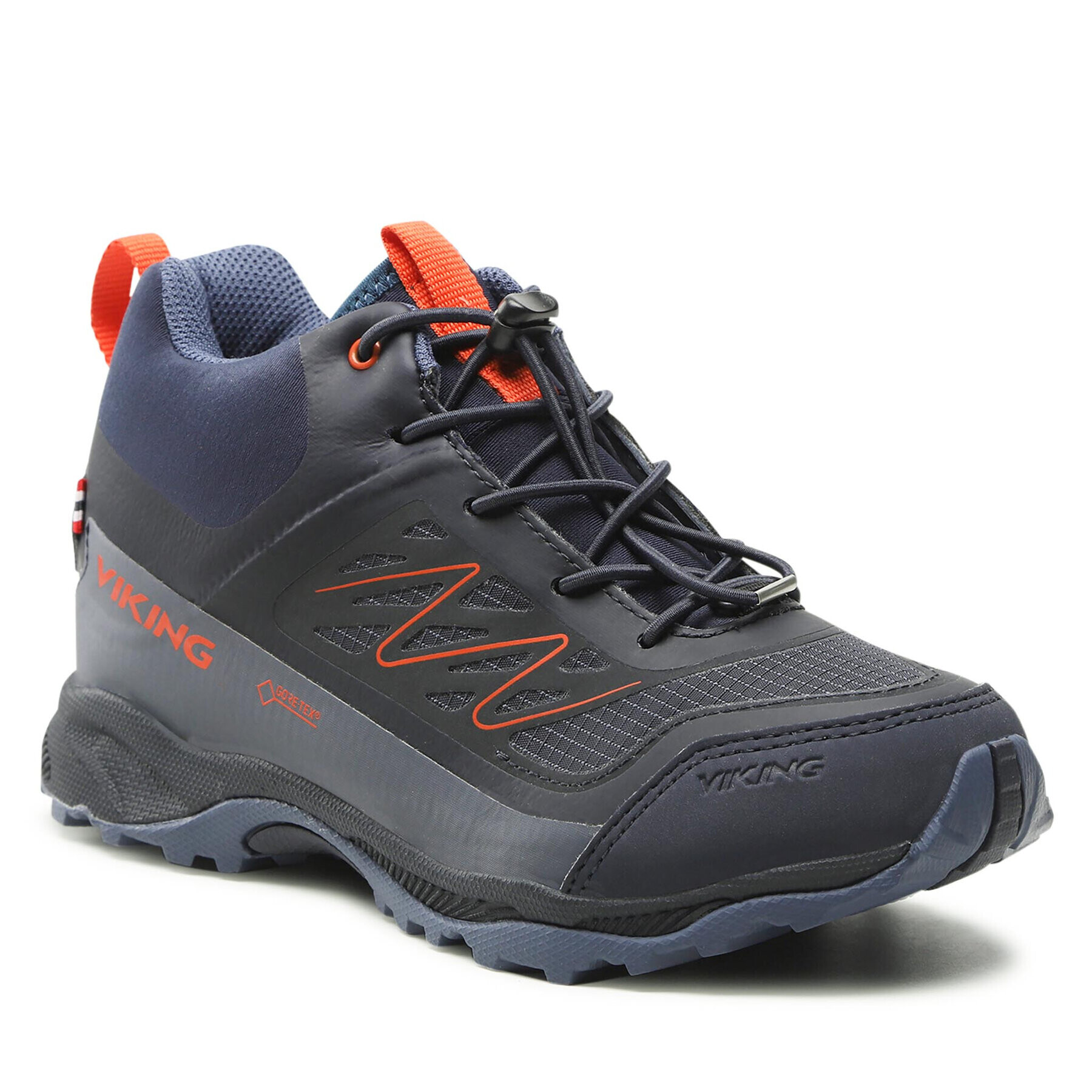 Viking Trekking čevlji Tind Mid Gtx GORE-TEX 3-91145-563 Mornarsko modra - Pepit.si