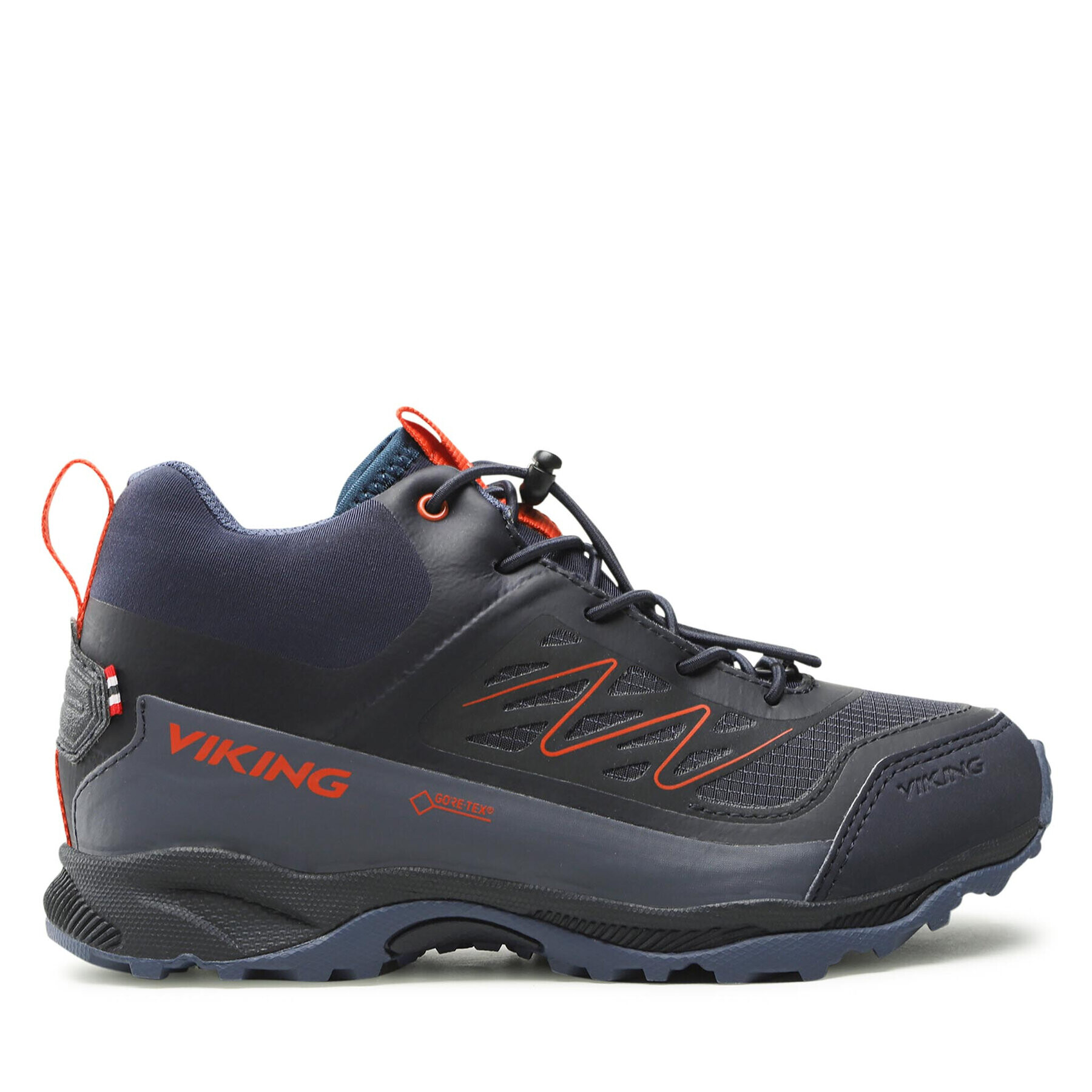 Viking Trekking čevlji Tind Mid Gtx GORE-TEX 3-91145-563 Mornarsko modra - Pepit.si