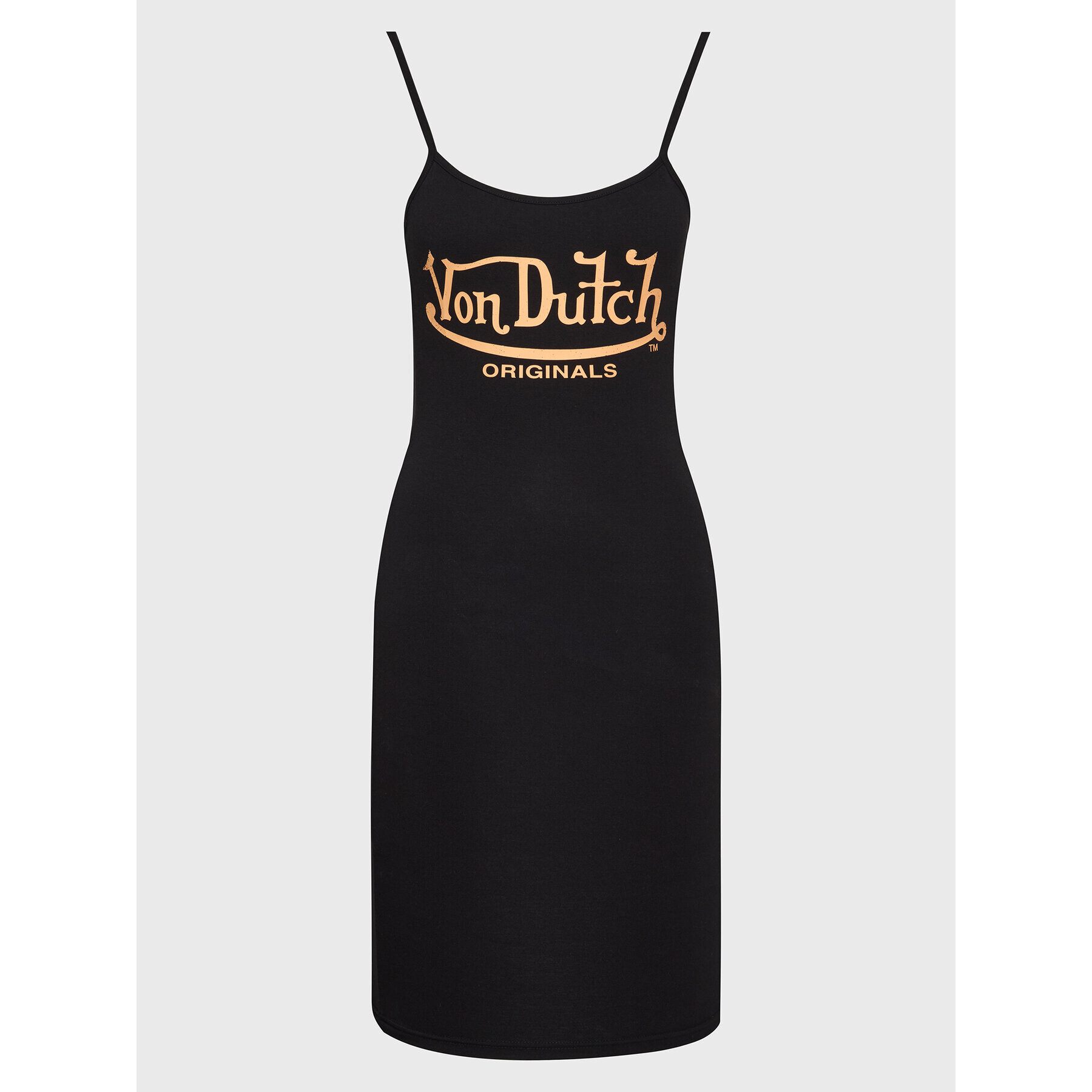 Von Dutch Vsakodnevna obleka Kourtney 6260018 Črna Slim Fit - Pepit.si